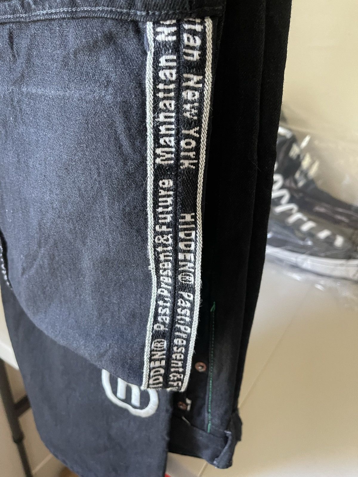 HIDDEN Hidden NY Black Japanese Denim Size US 34 / EU 50 - 5 Thumbnail