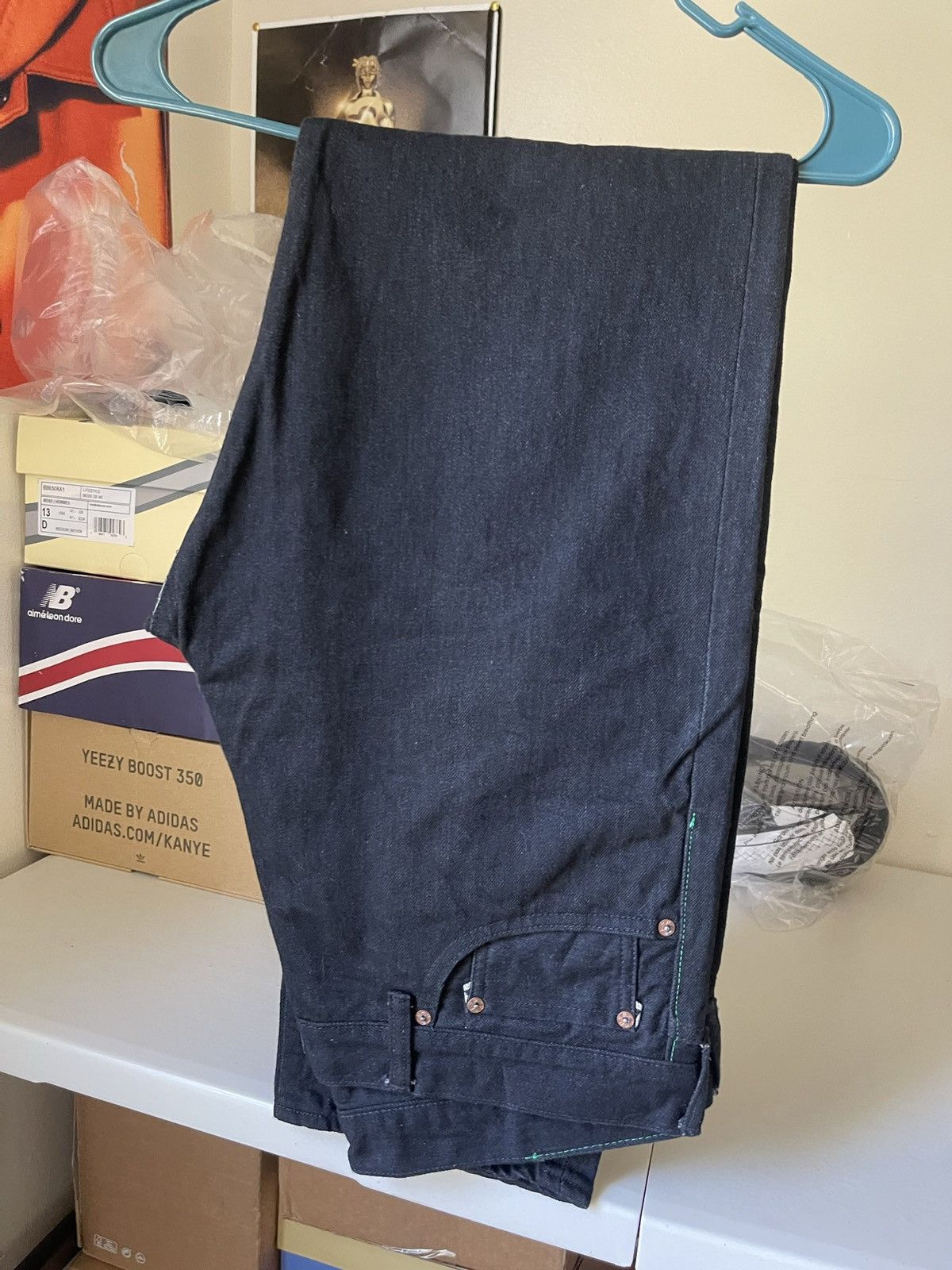 HIDDEN Hidden NY Black Japanese Denim Size US 34 / EU 50 - 1 Thumbnail
