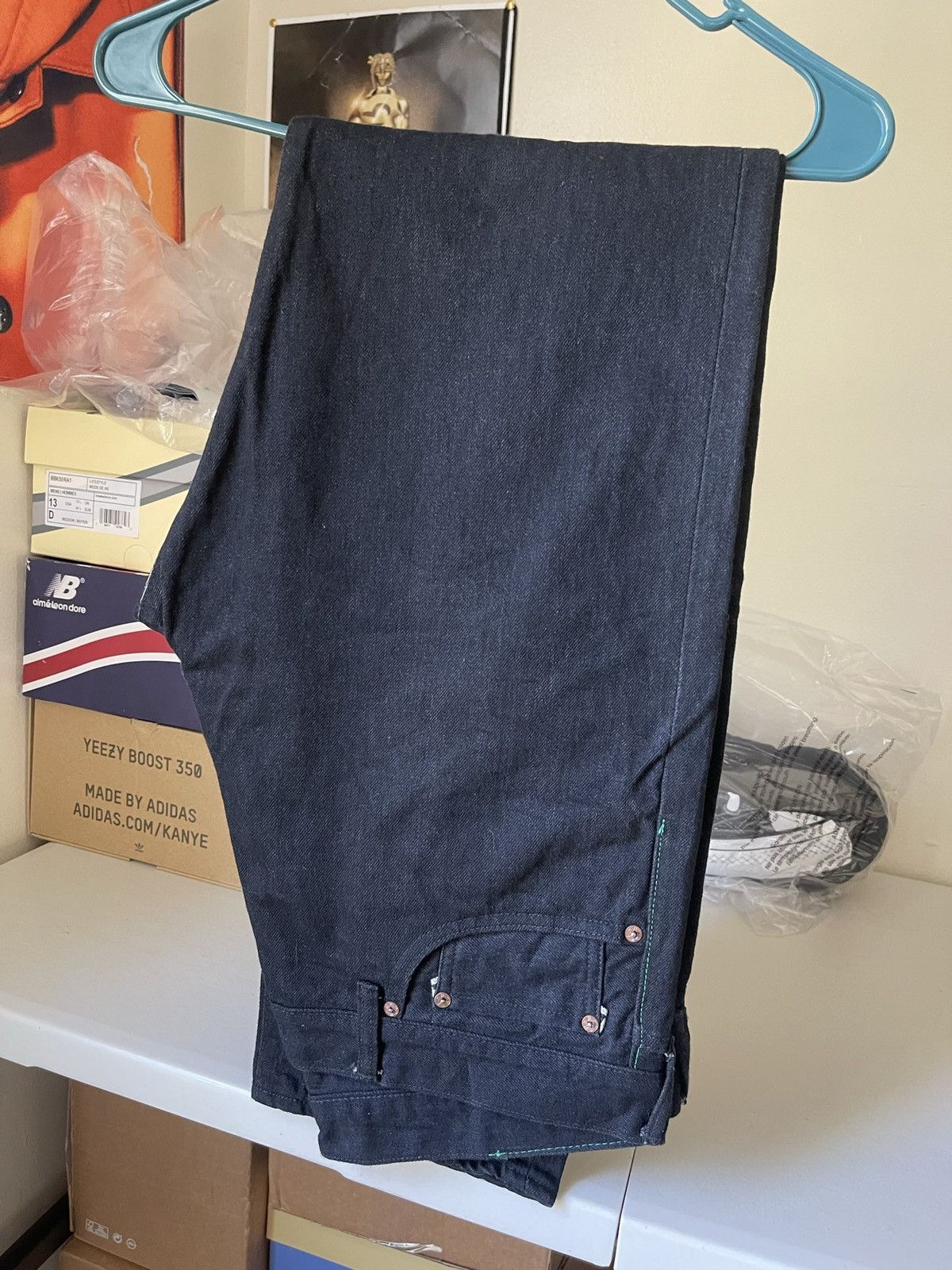HIDDEN Hidden NY Black Japanese Denim Size US 34 / EU 50 - 2 Thumbnail