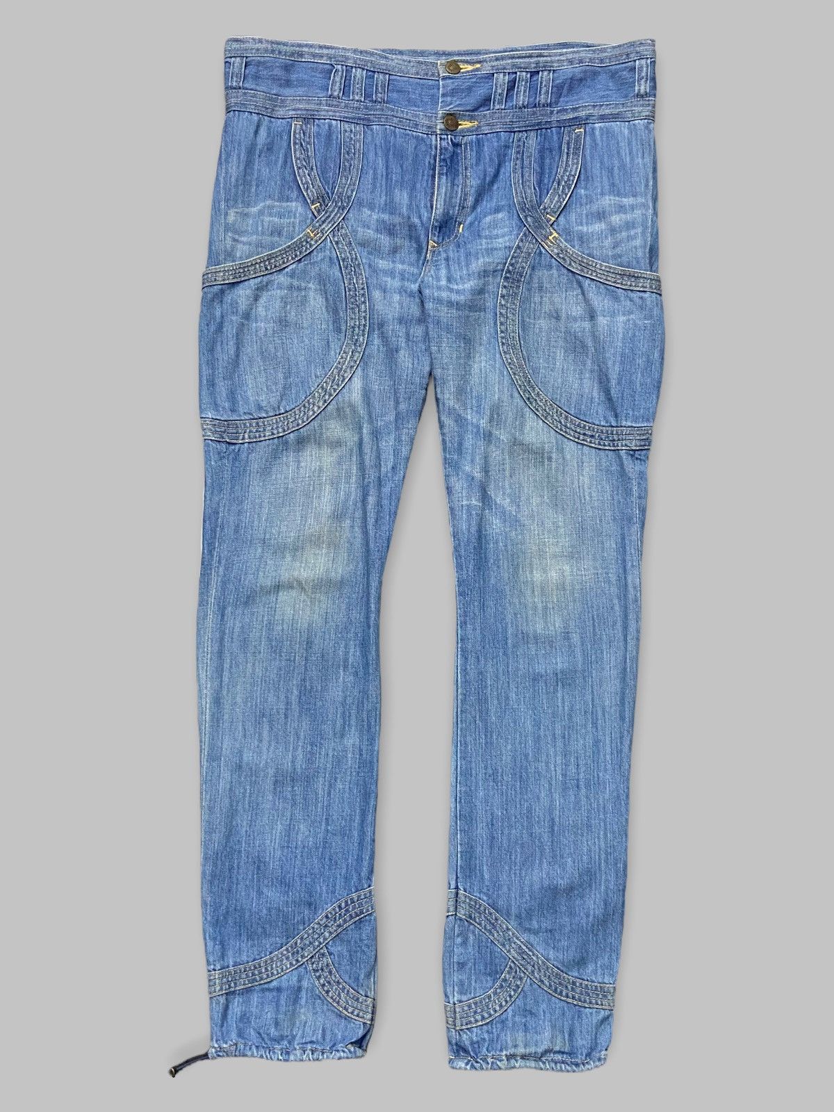 Rare Tsumori Chisato Reconstructed lightweight Denim Pants