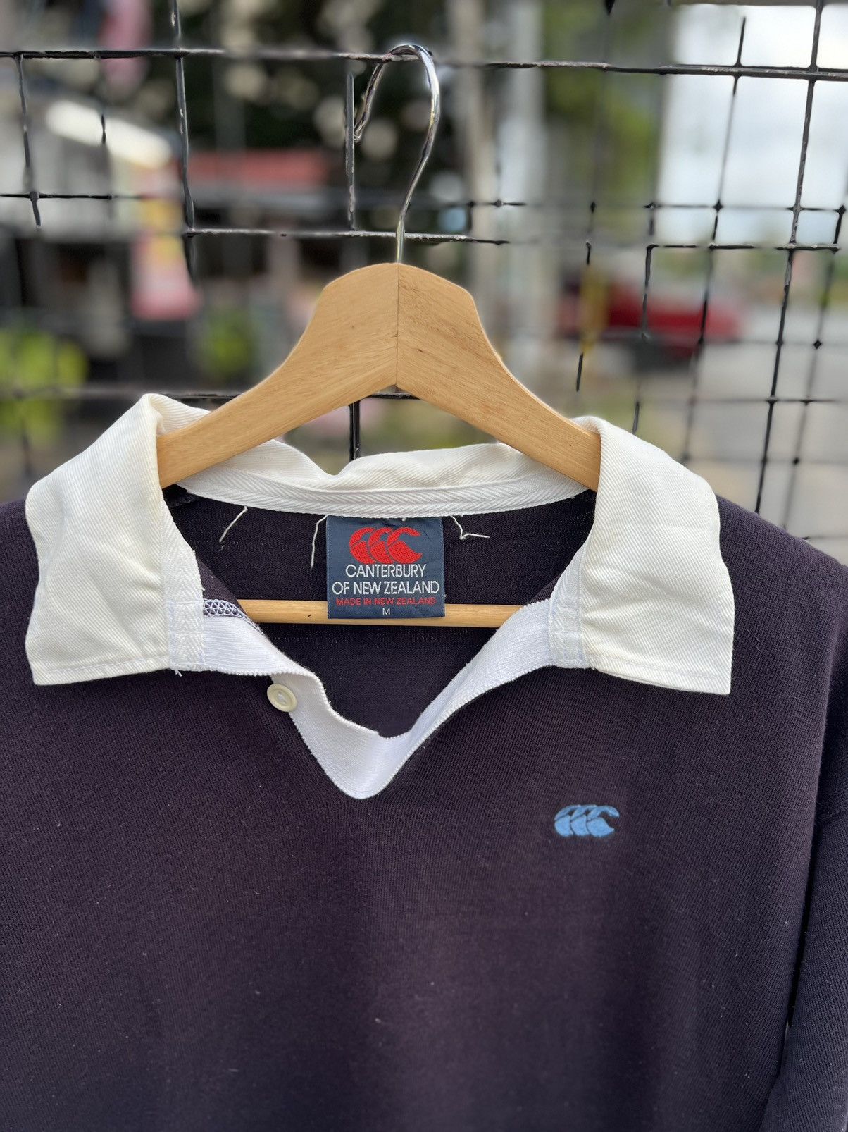 Canterbury of New Zealand Canterbury all black vintage long sleeve Polo tee nice Size US M / EU 48-50 / 2 - 2 Thumbnail