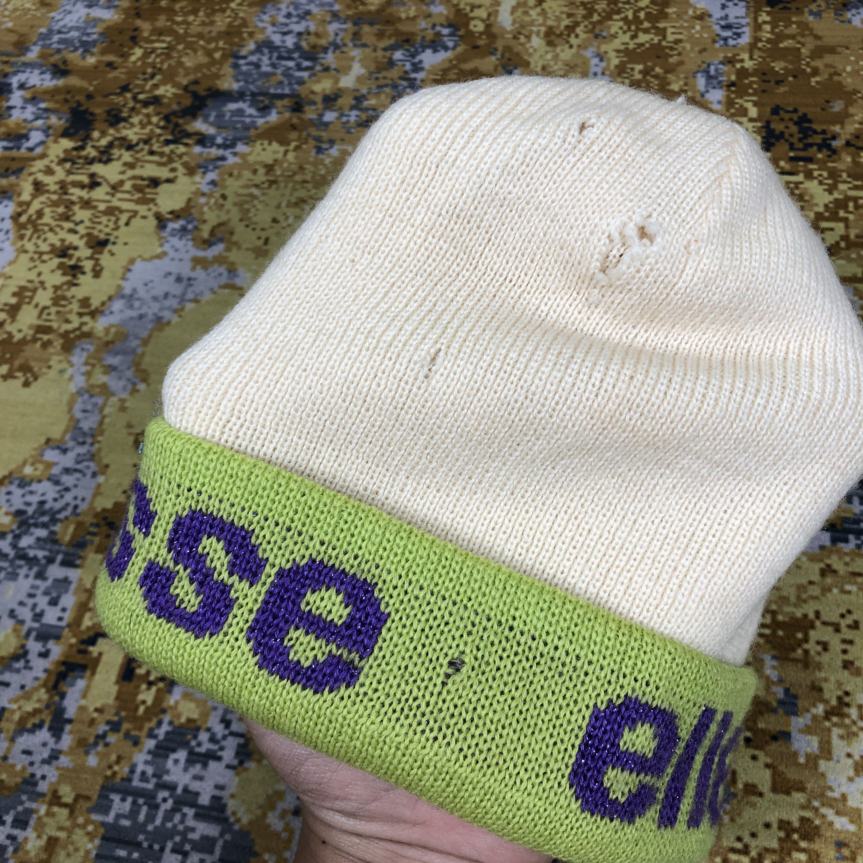 Ellesse × Vintage Vintage Ellesse Spellout Beanie Hat B2010 Size ONE SIZE - 7 Thumbnail