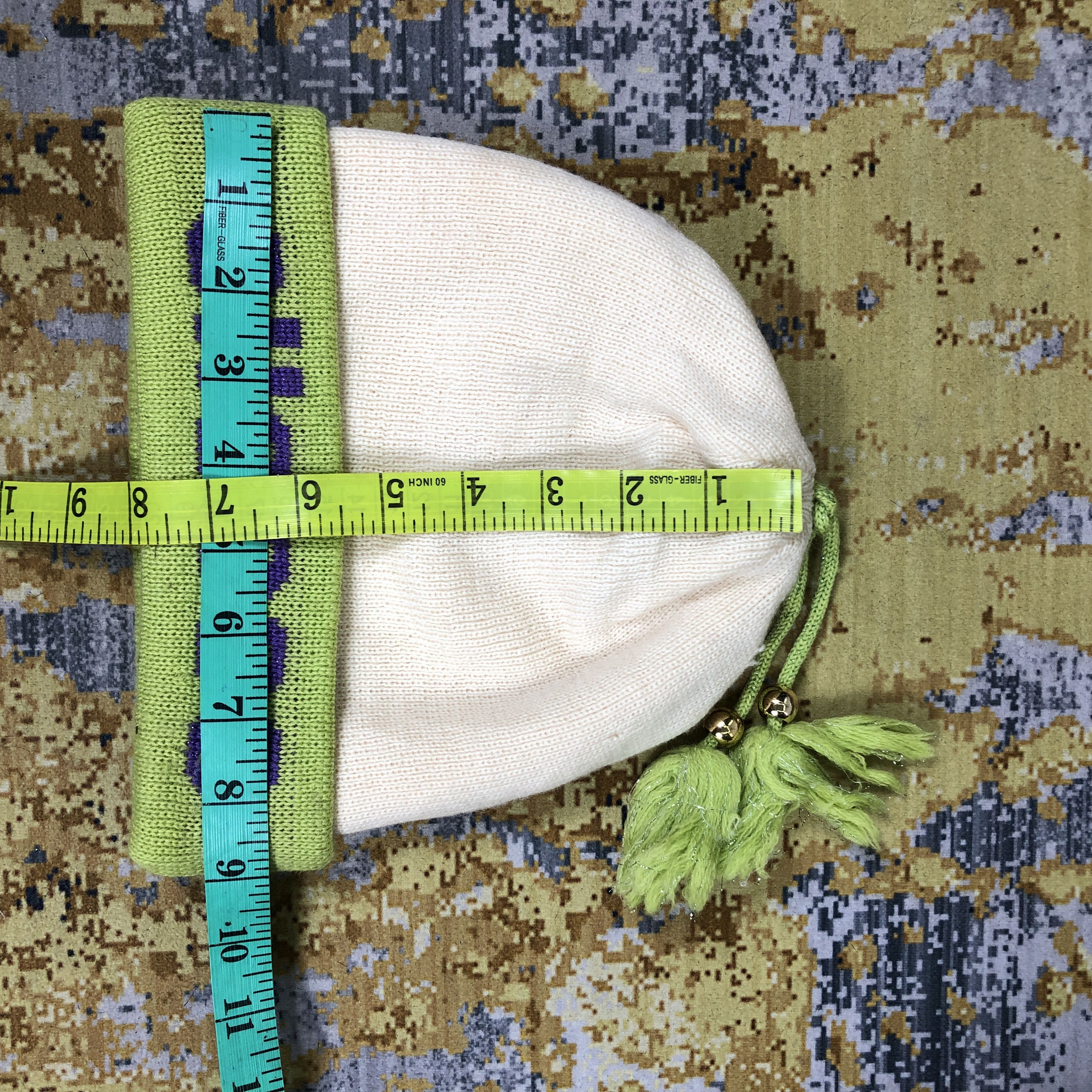 Ellesse × Vintage Vintage Ellesse Spellout Beanie Hat B2010 Size ONE SIZE - 5 Thumbnail