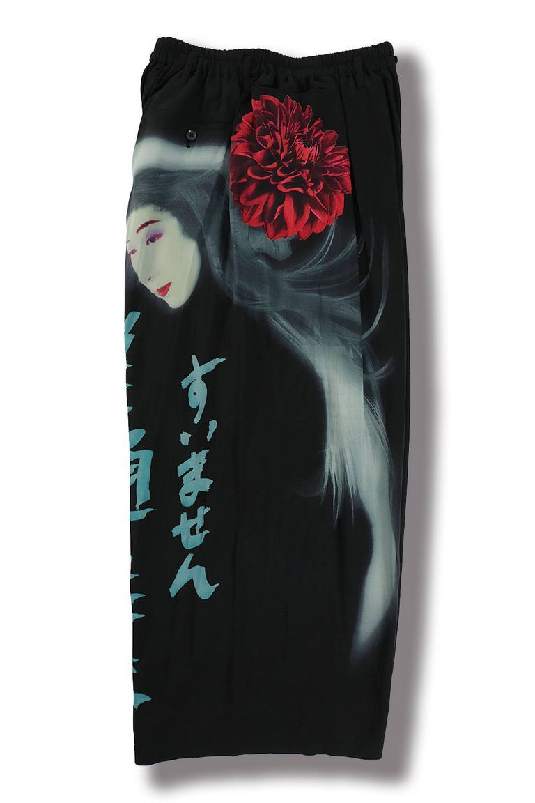 Yohji Yamamoto Pour Homme 19SS - Rayon Print Pants