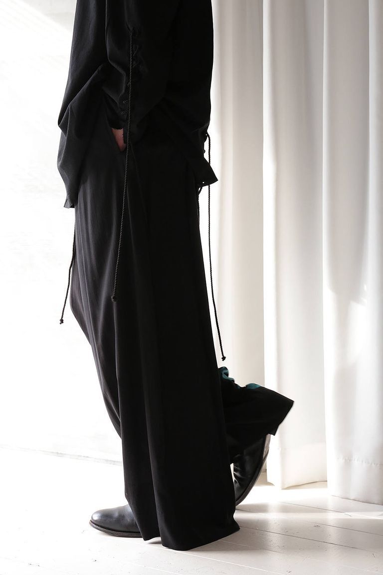 Yohji Yamamoto Pour Homme 19SS - Rayon Print Pants