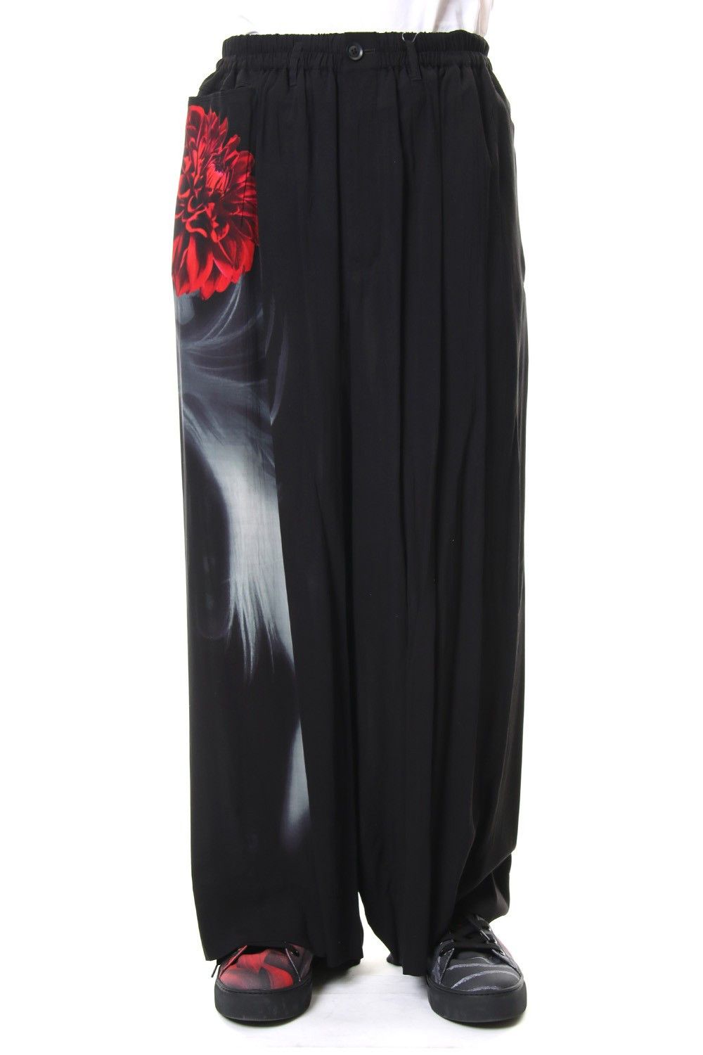 Yohji Yamamoto Pour Homme 19SS - Rayon Print Pants