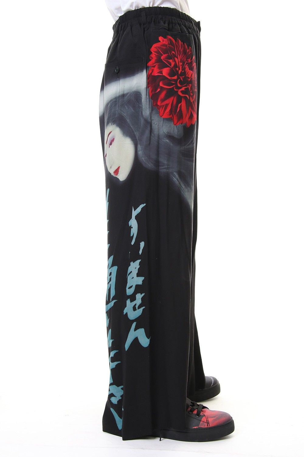 Yohji Yamamoto Pour Homme 19SS - Rayon Print Pants