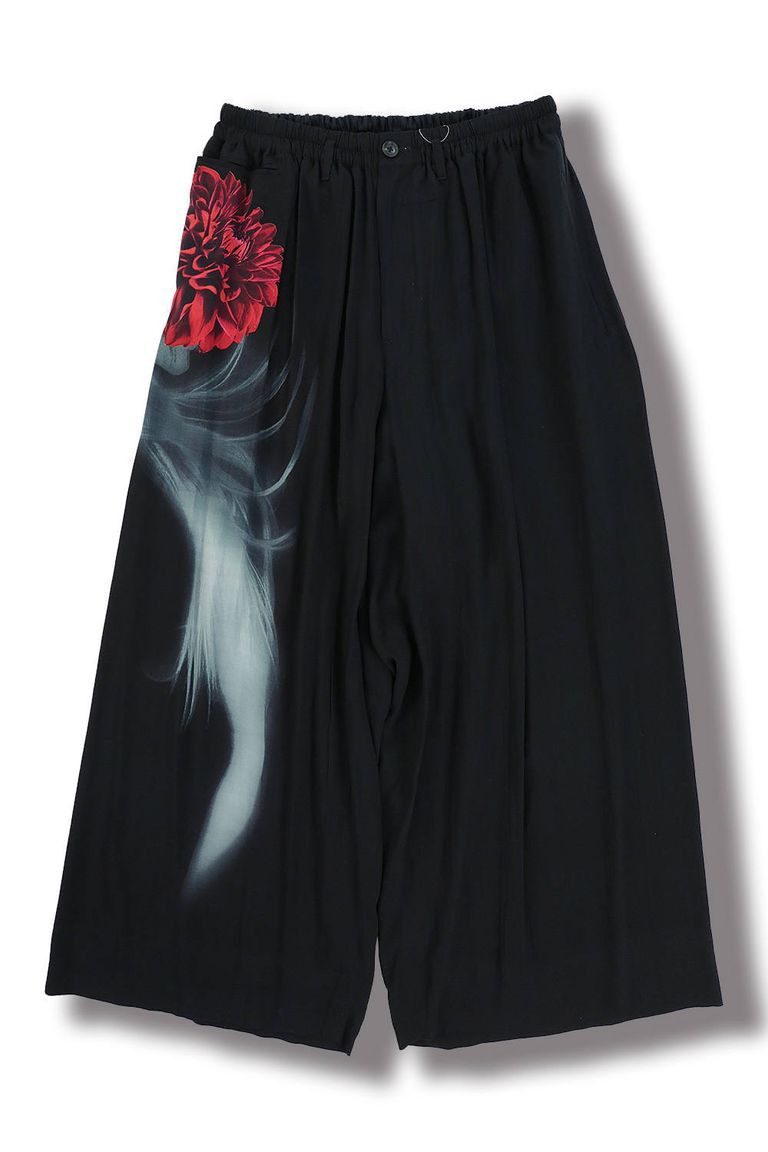 Yohji Yamamoto Pour Homme 19SS - Rayon Print Pants