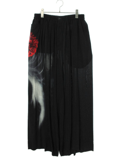 Yohji Yamamoto Pour Homme 19SS - Rayon Print Pants