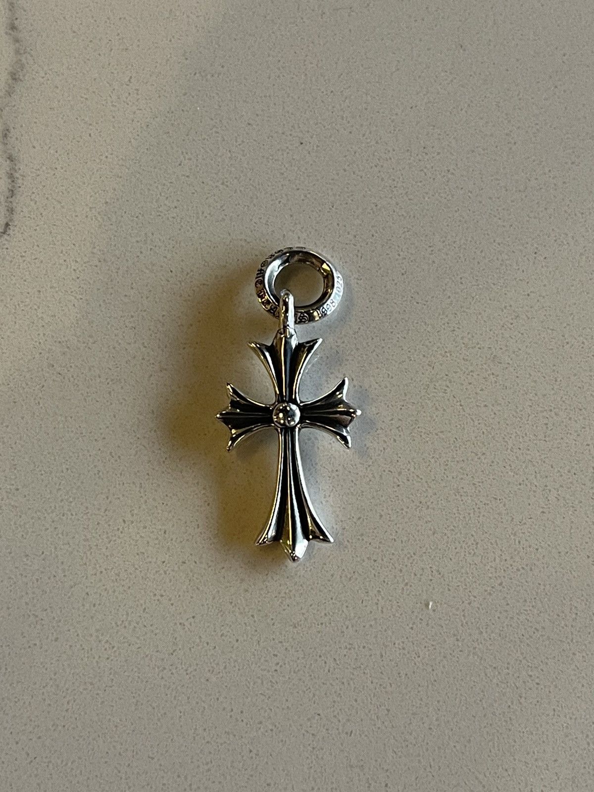Chrome hearts small cross charm .925