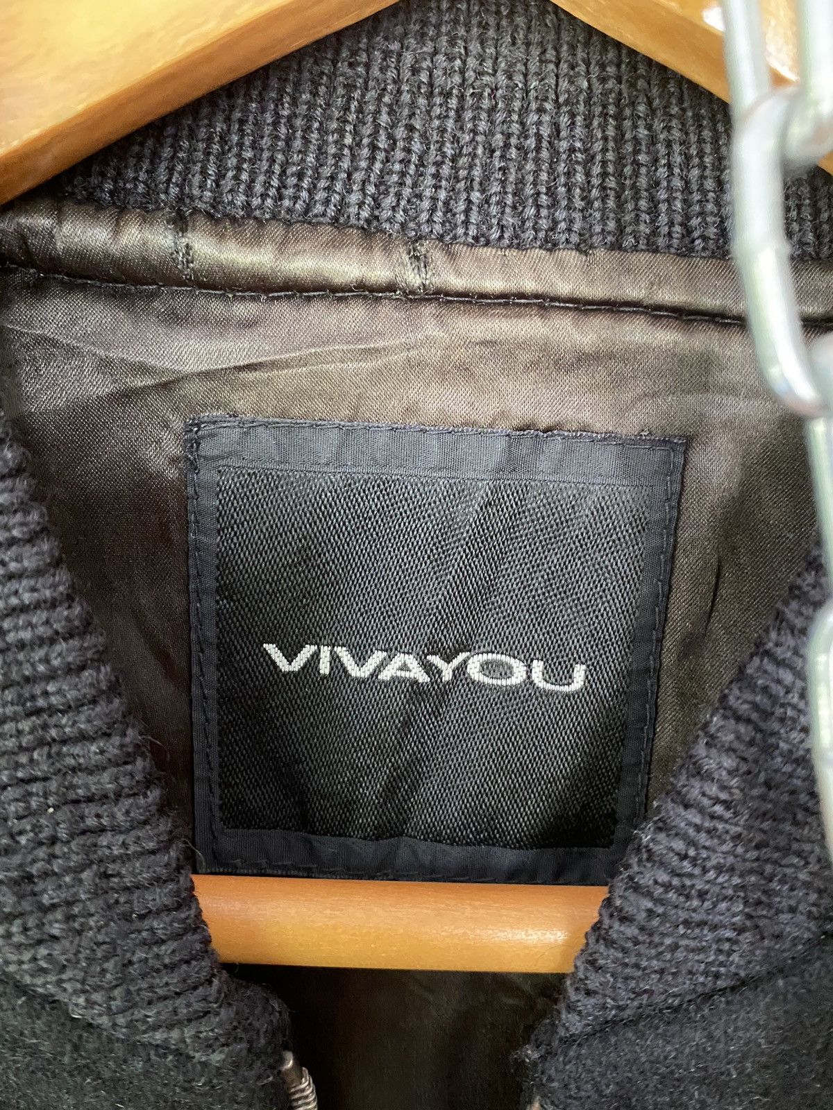 Japanese Brand 1990s VIVAYOU japan STAR Leather jacket Size US S / EU 44-46 / 1 - 13 Thumbnail
