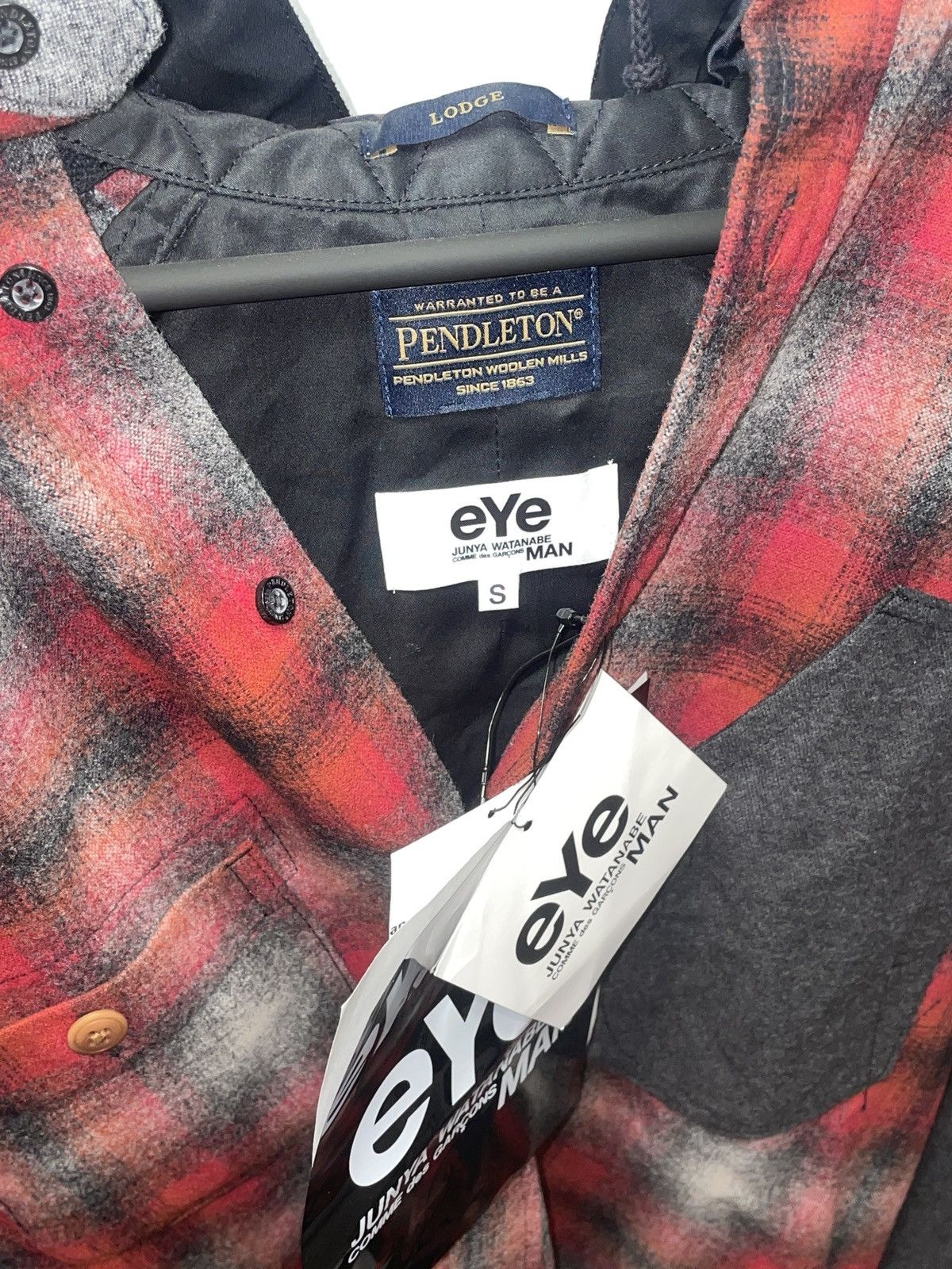 Comme des Garcons × Junya Watanabe × Pendleton Come Des Garçon x Junya Wayanabeman x Pendleton Hoodie Size US S / EU 44-46 / 1 - 3 Thumbnail