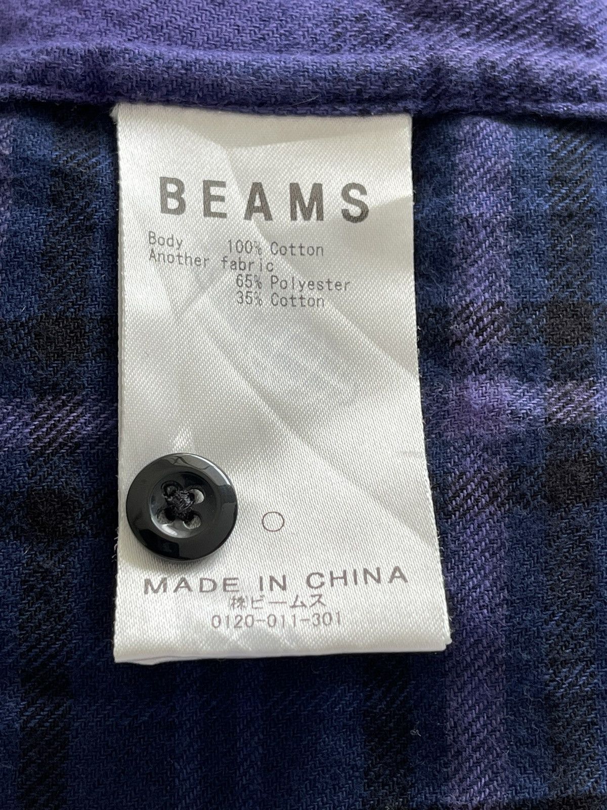 Beams Plus × Japanese Brand Beams Multicolor Flannel inspired Needles Size US S / EU 44-46 / 1 - 4 Thumbnail