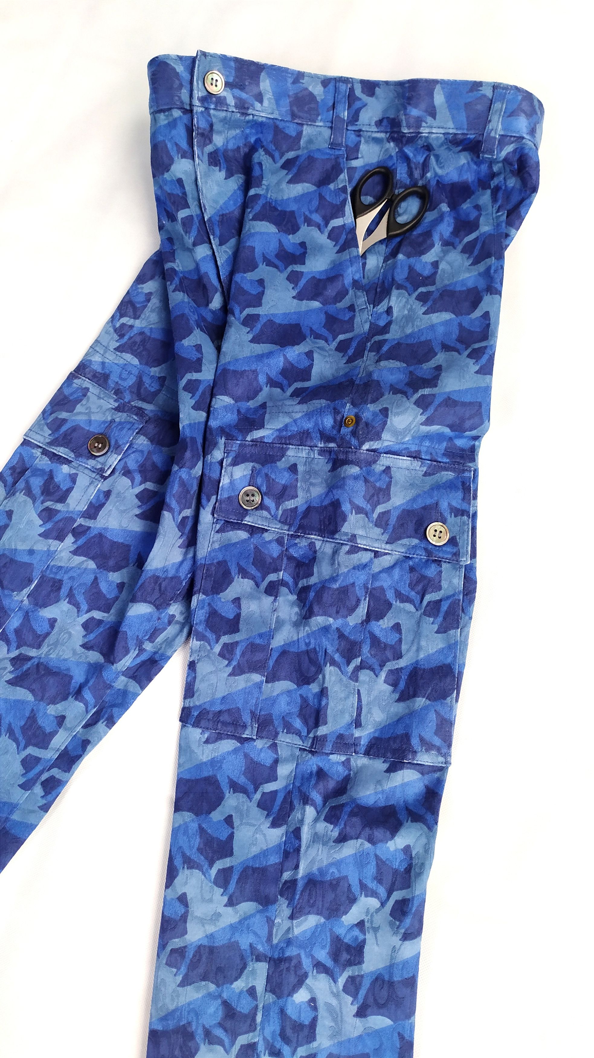 Issey Miyake Vintage MERCIBEAUCOUP by Issey Miyake cargo pants size 0 Size 25" / US 0 / IT 36 - 7 Thumbnail