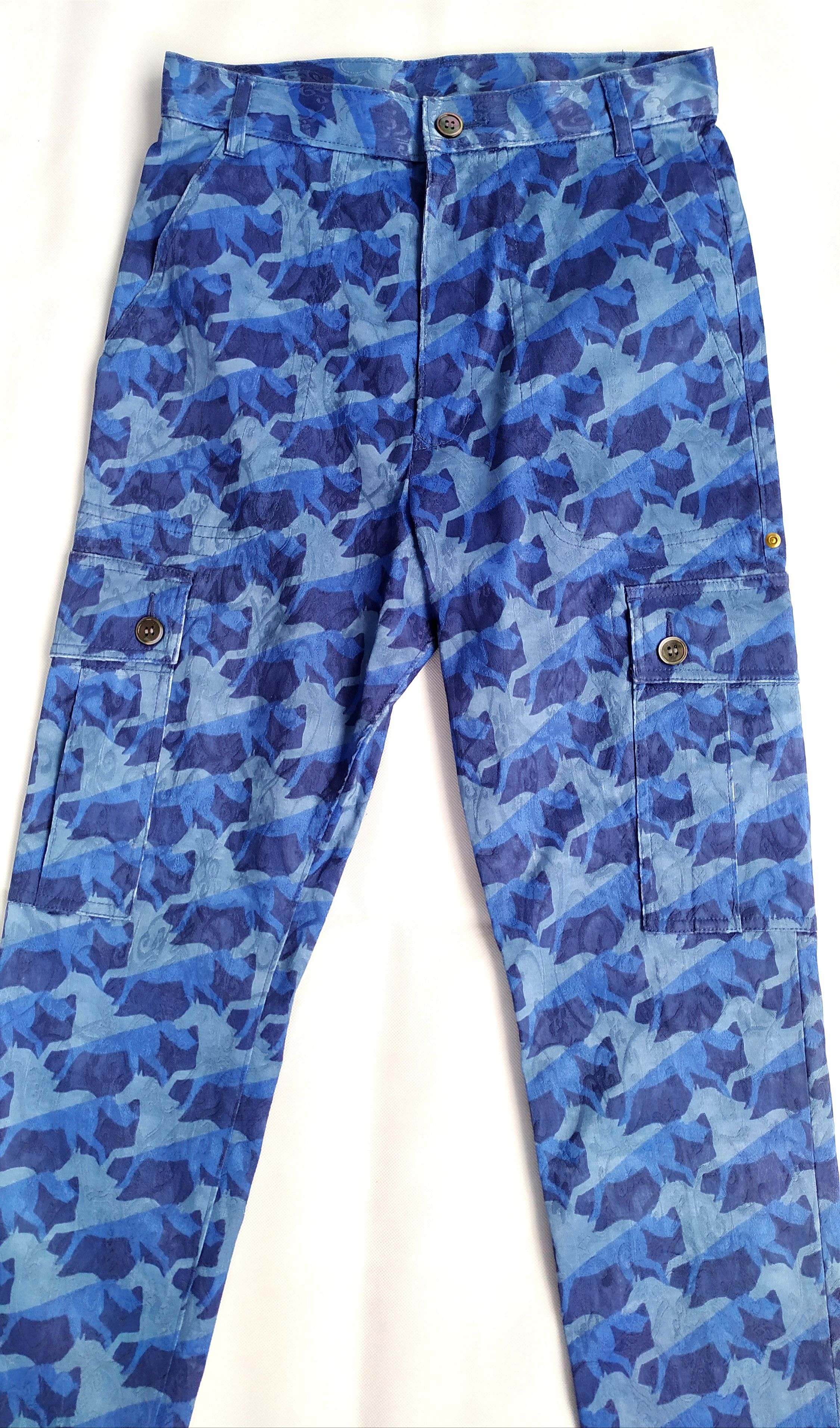 Issey Miyake Vintage MERCIBEAUCOUP by Issey Miyake cargo pants size 0 Size 25" / US 0 / IT 36 - 3 Thumbnail