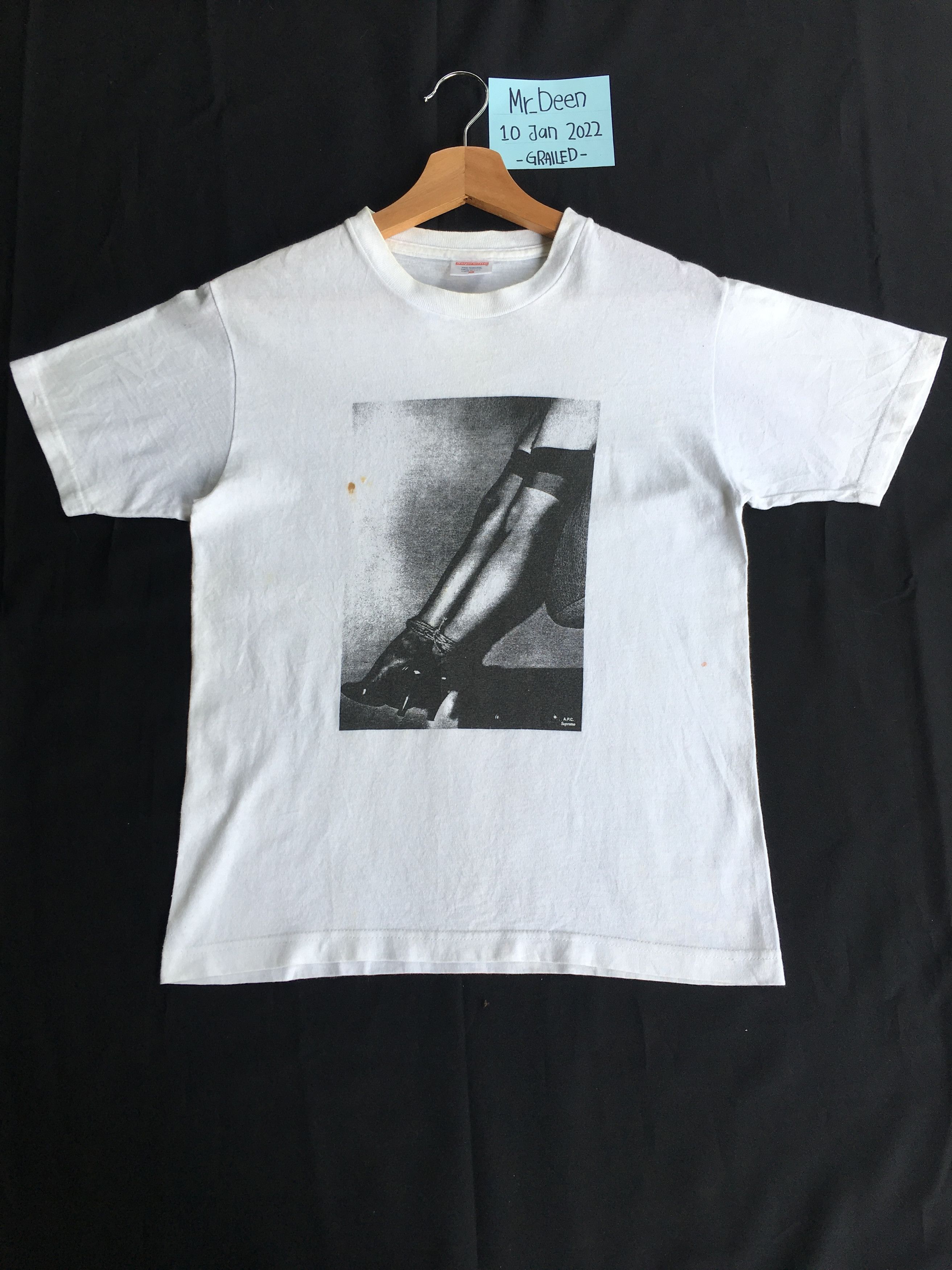 A.P.C. × Supreme Supreme x APC Bondage Tee XS RARE size Size US XS / EU 42 / 0 - 1 Thumbnail