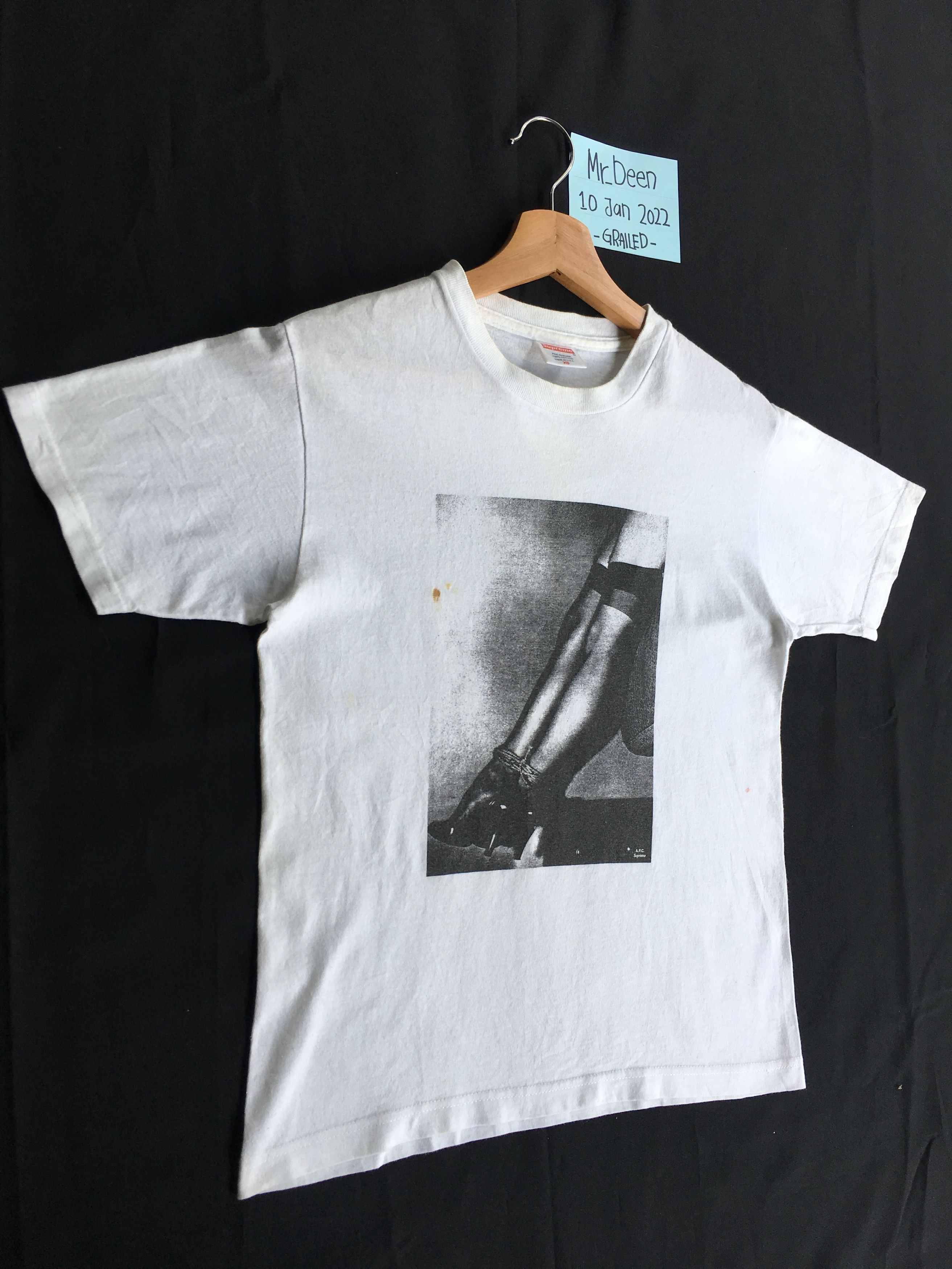 A.P.C. × Supreme Supreme x APC Bondage Tee XS RARE size Size US XS / EU 42 / 0 - 2 Thumbnail