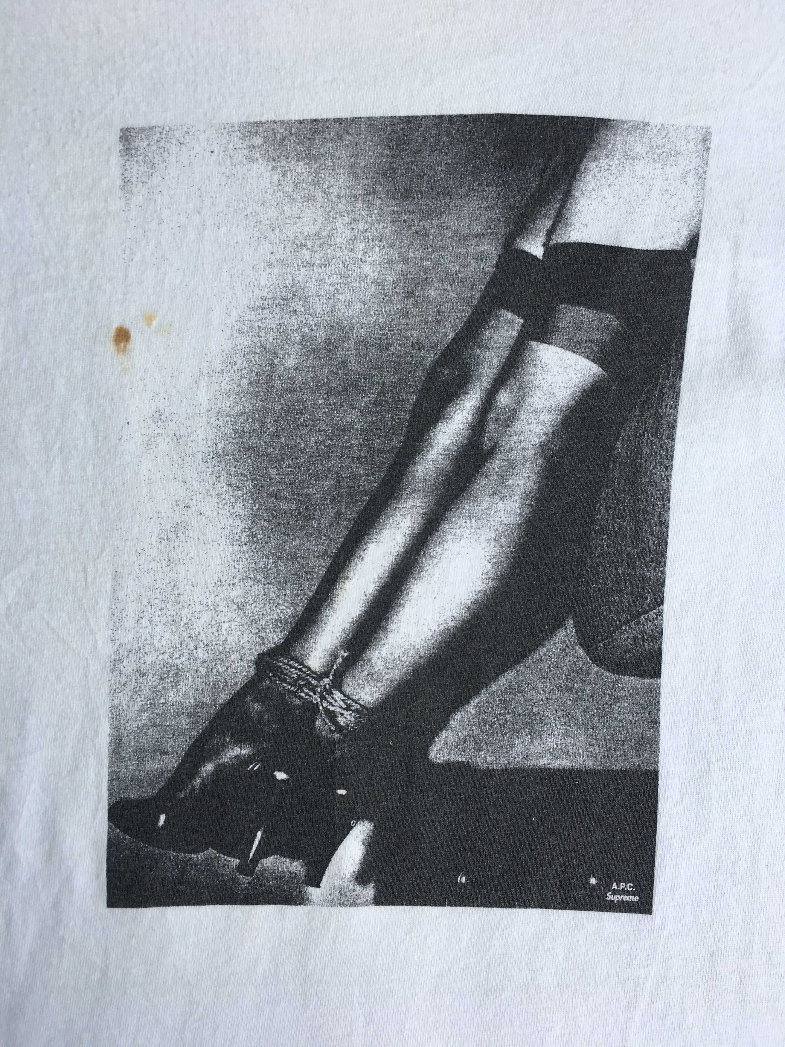 A.P.C. × Supreme Supreme x APC Bondage Tee XS RARE size Size US XS / EU 42 / 0 - 5 Thumbnail
