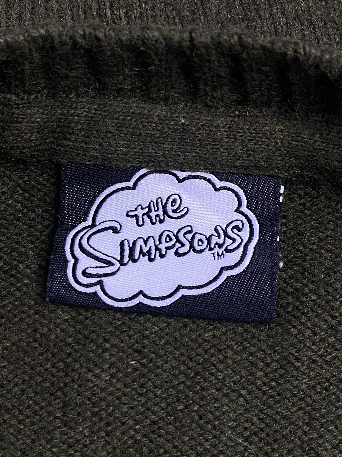 The Simpsons × Vintage 2015 The Simpsons - Knitted Sweater Size US L / EU 52-54 / 3 - 3 Thumbnail