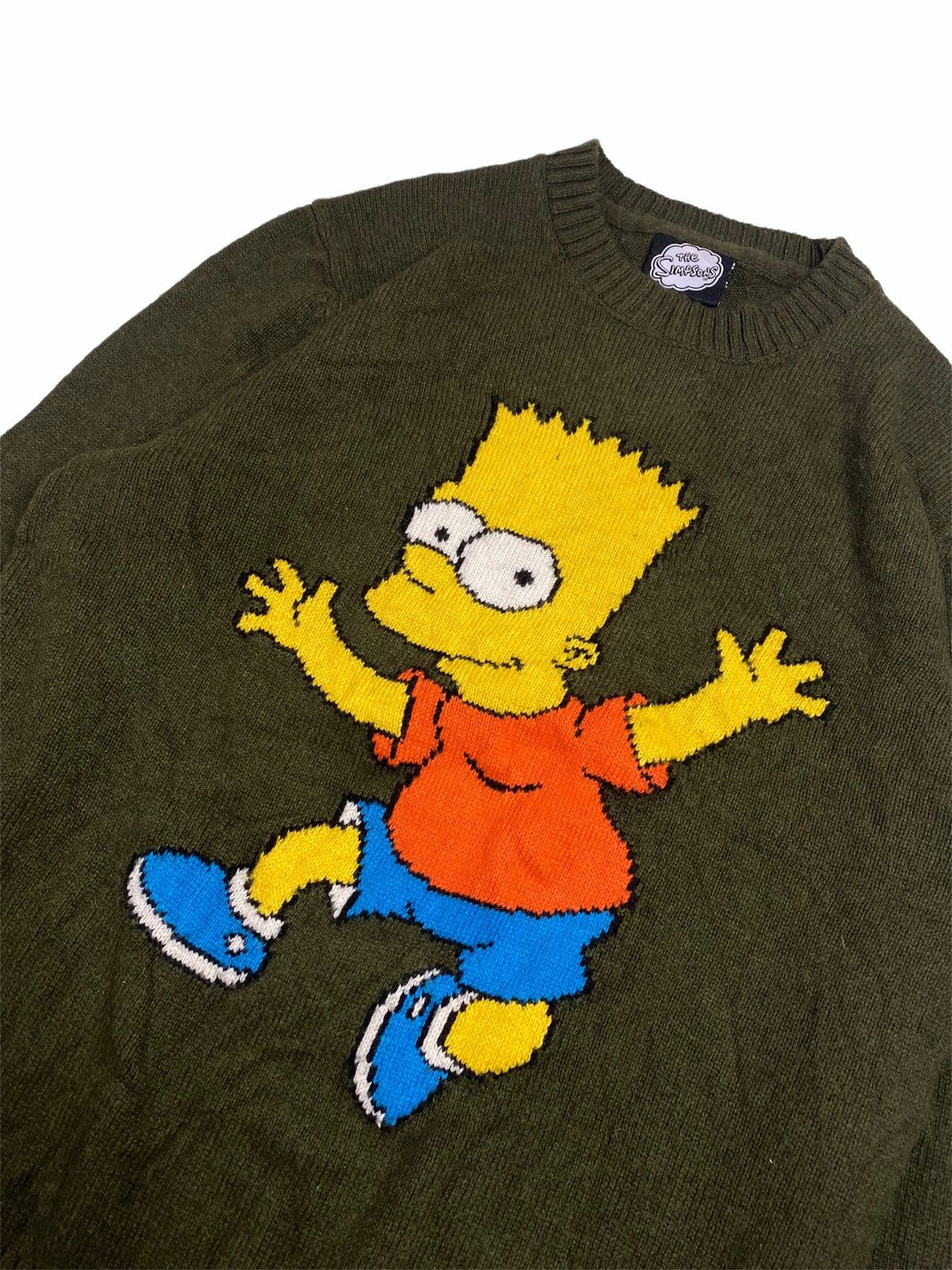 The Simpsons × Vintage 2015 The Simpsons - Knitted Sweater Size US L / EU 52-54 / 3 - 2 Thumbnail