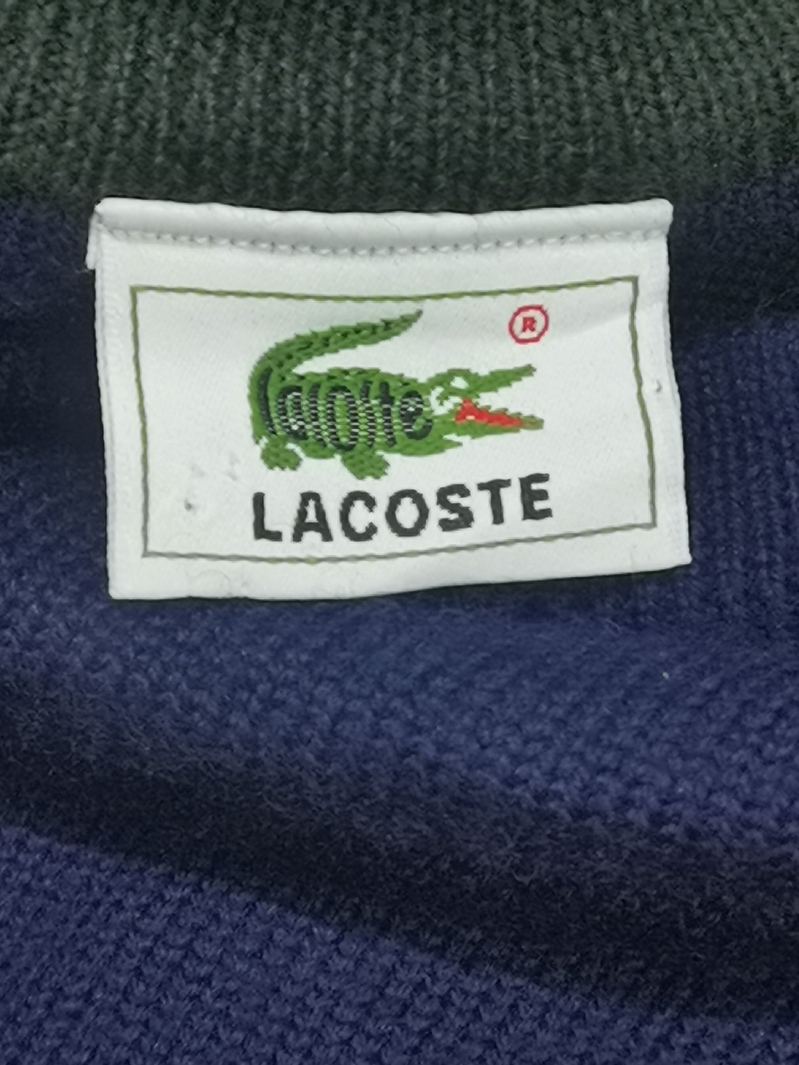 Lacoste × Vintage Lacoste Sweatshirt Size US XXL / EU 58 / 5 - 3 Thumbnail