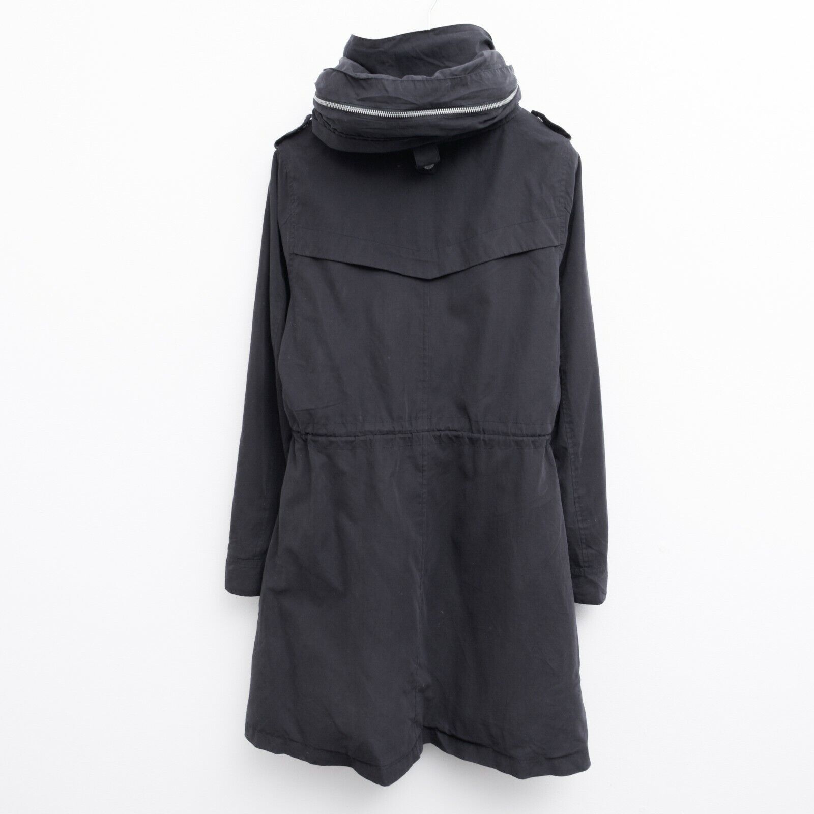 ELVINE REGINA Jacket Raincoat Women Coat Ladies Black Long Outdoors Size S / US 4 / IT 40 - 6 Thumbnail