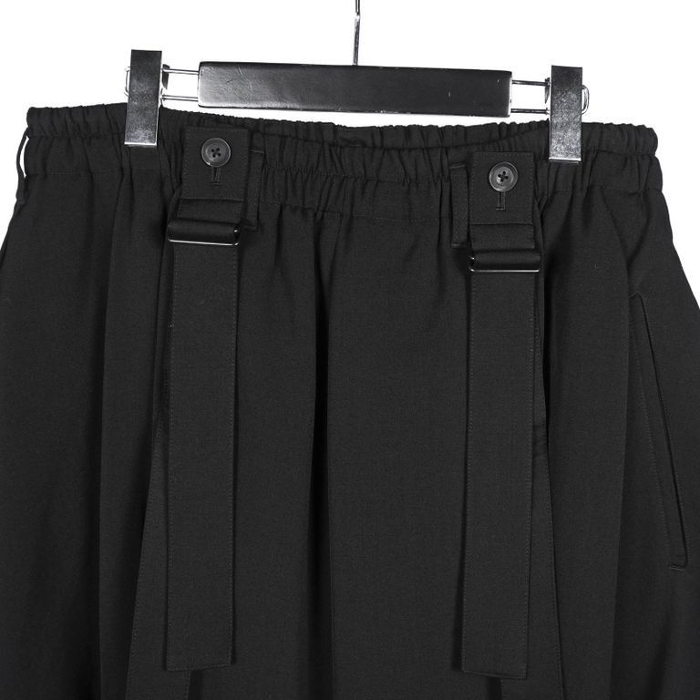 Yohji Yamamoto Yohji Yamamoto Pour Homme SS19 W/Gabardine Twist Crotch Pant Size US 30 / EU 46 - 6 Thumbnail