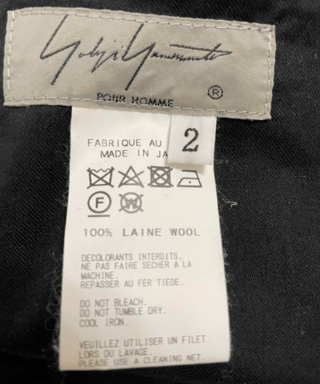 Yohji Yamamoto Yohji Yamamoto Pour Homme SS19 W/Gabardine Twist Crotch Pant Size US 30 / EU 46 - 13 Thumbnail