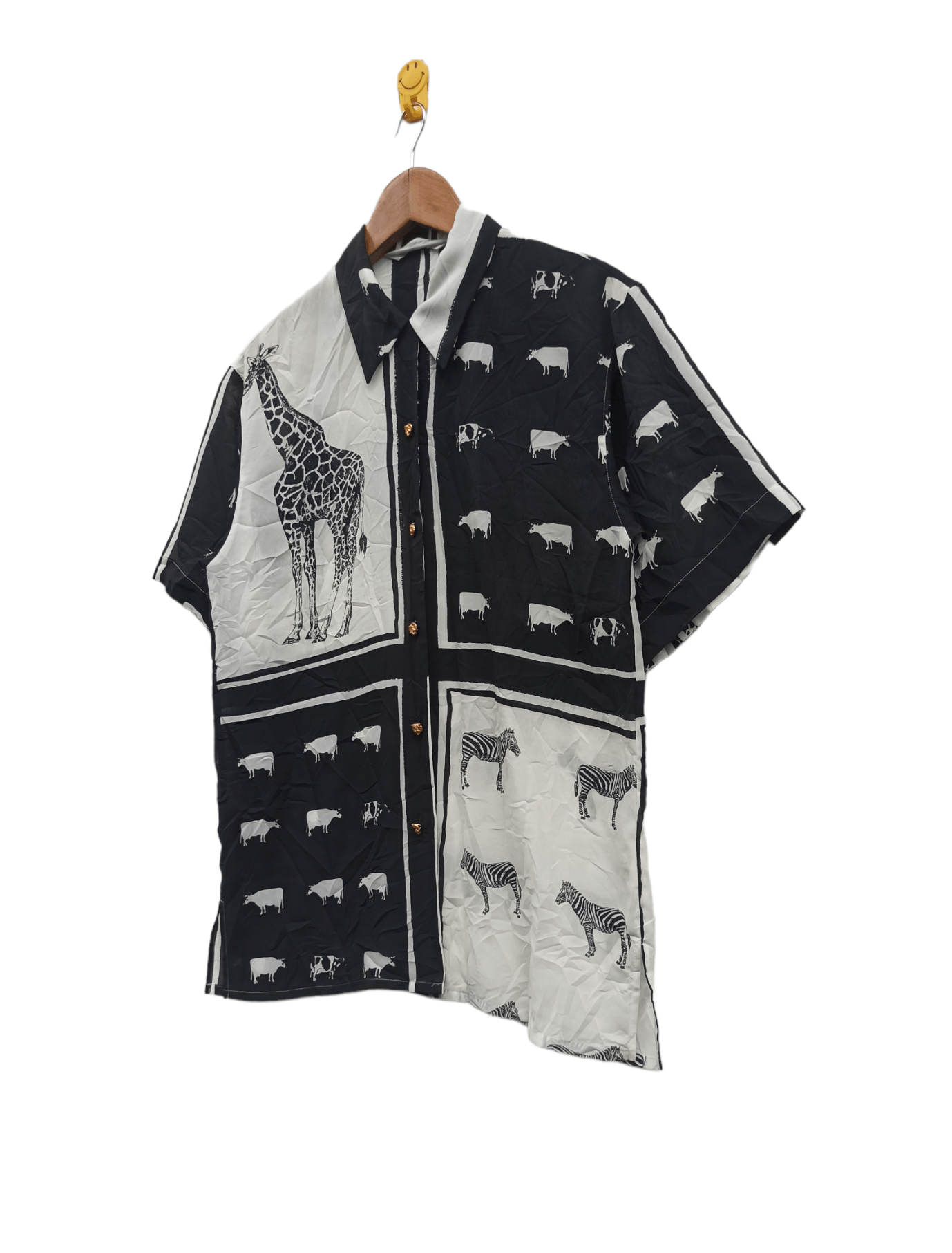 Vintage Vintage Tokyo Blouse Couture Black and White Shirt Size US M / EU 48-50 / 2 - 2 Thumbnail