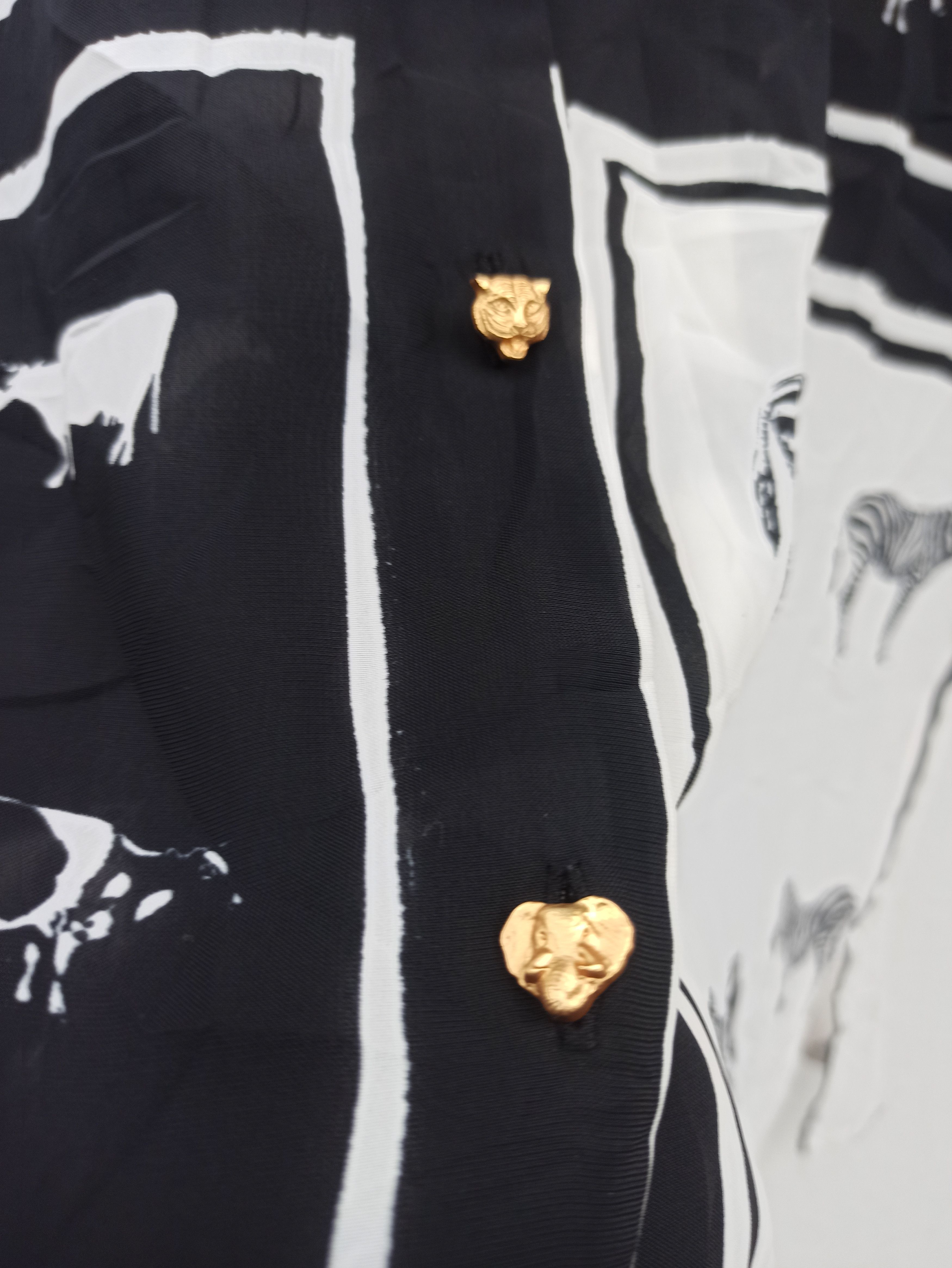 Vintage Vintage Tokyo Blouse Couture Black and White Shirt Size US M / EU 48-50 / 2 - 4 Thumbnail
