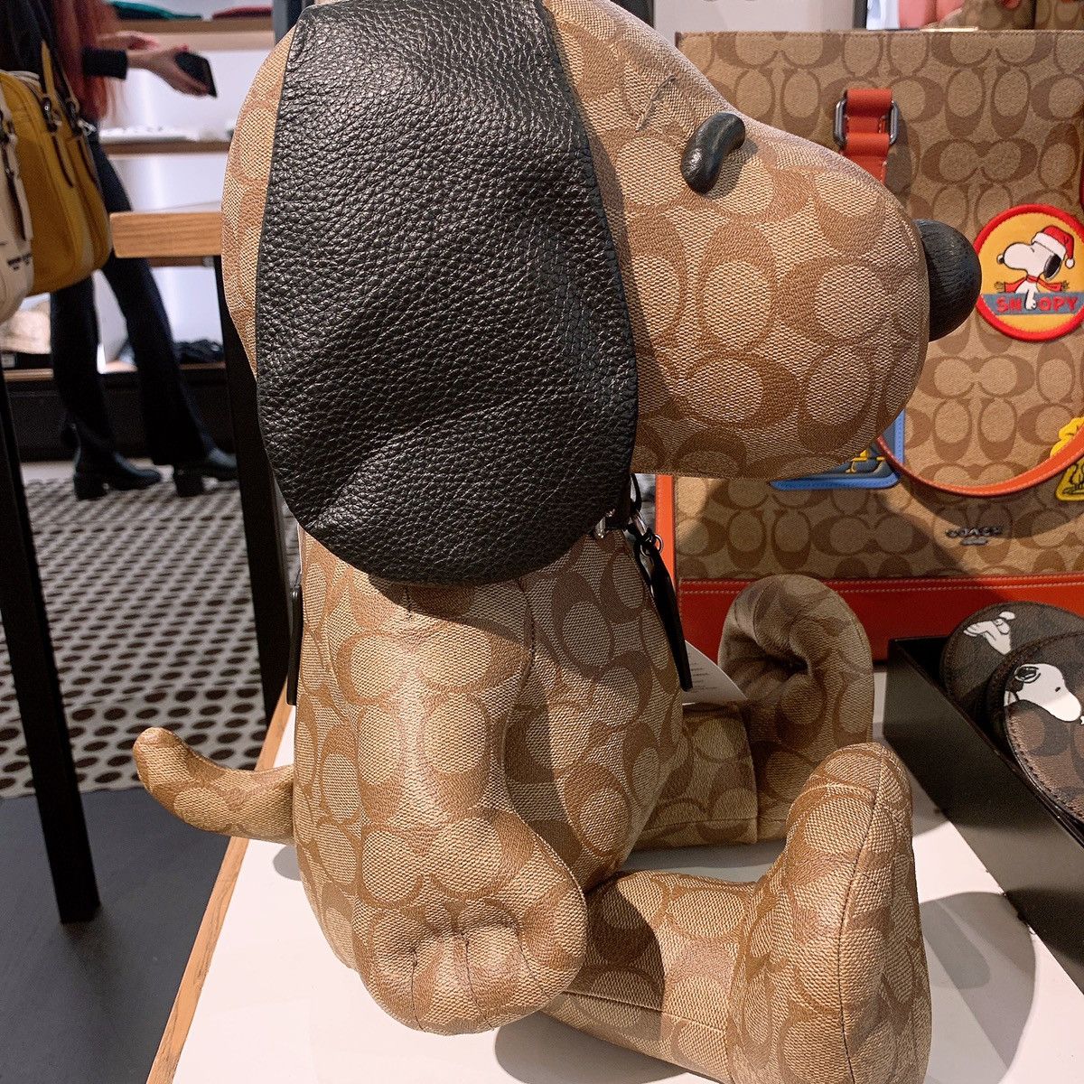 Coach Coach X Peanuts Snoopy Collectible In Signature Canvas #5405 Size ONE SIZE - 5 Thumbnail