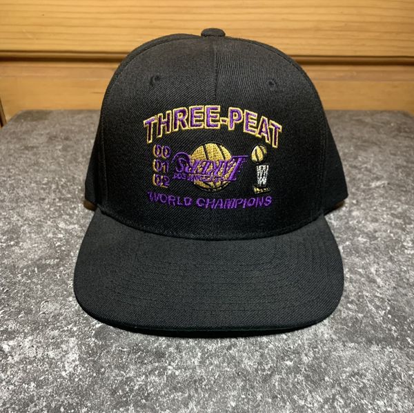 Uniform Studios Uniform Studios 3 Peat Lakers Snapback Hat | Grailed