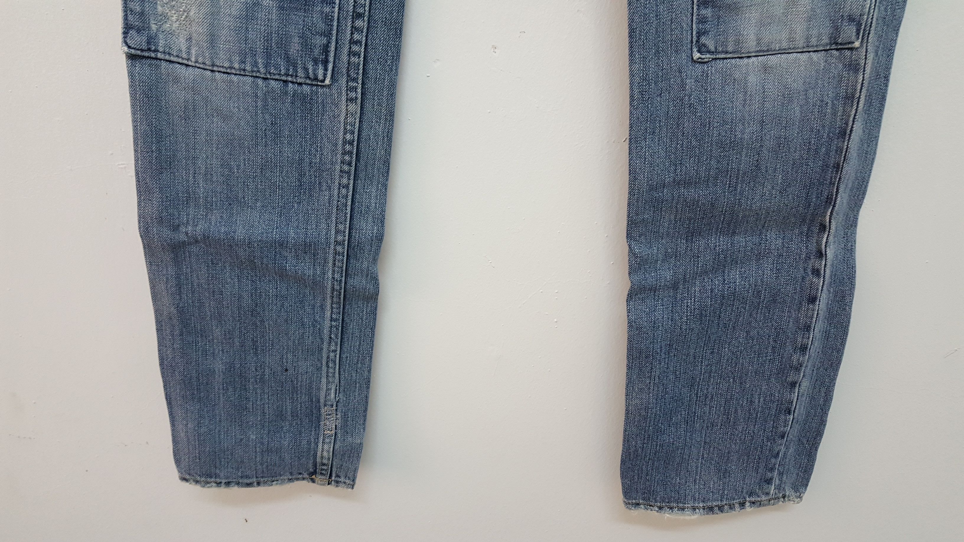 Hysteric Glamour GRAIL 🔥 RARE HG KINKY JEANS PATCHWORK Size US 29 - 8 Thumbnail