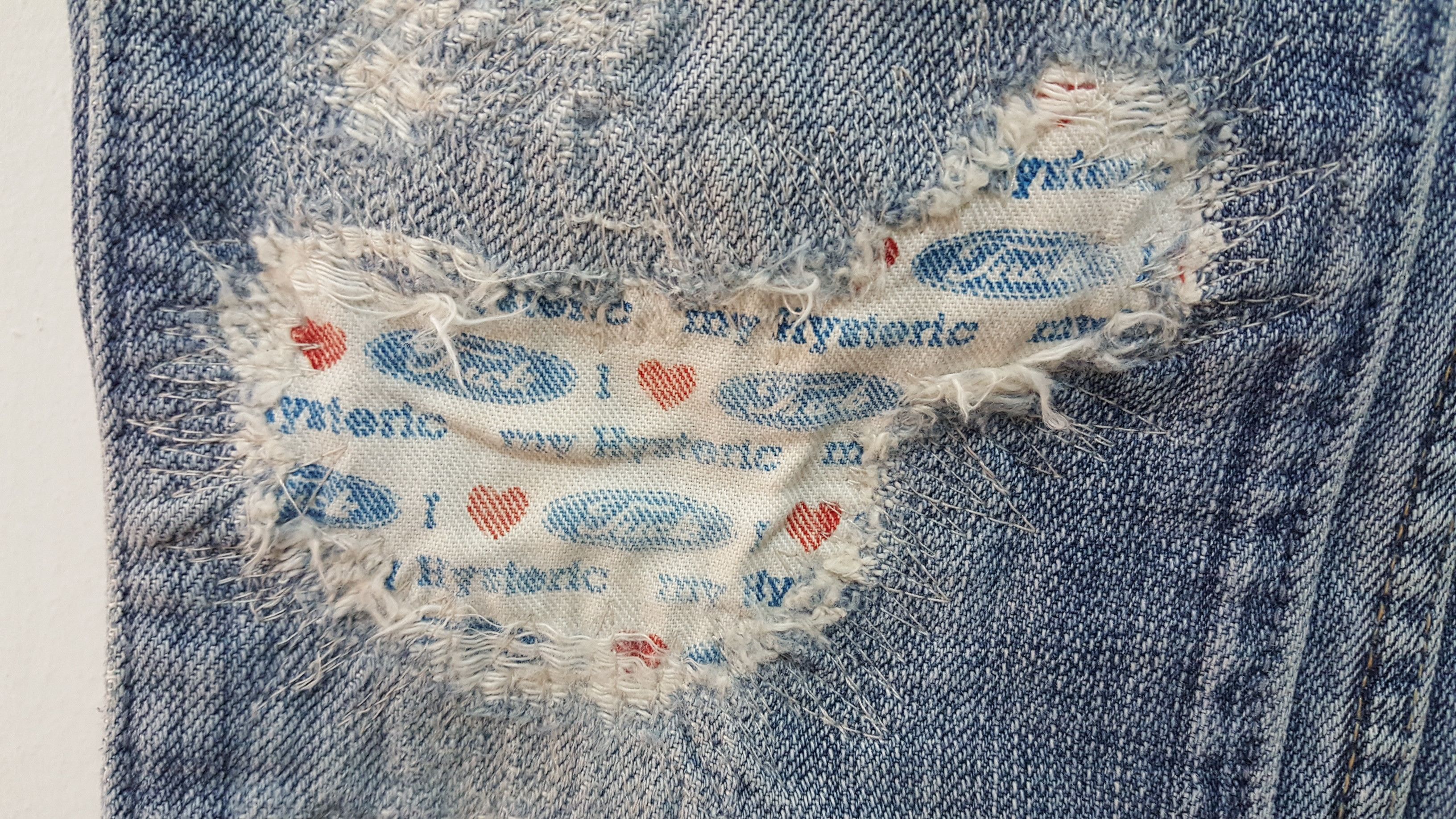 Hysteric Glamour GRAIL 🔥 RARE HG KINKY JEANS PATCHWORK Size US 29 - 3 Thumbnail