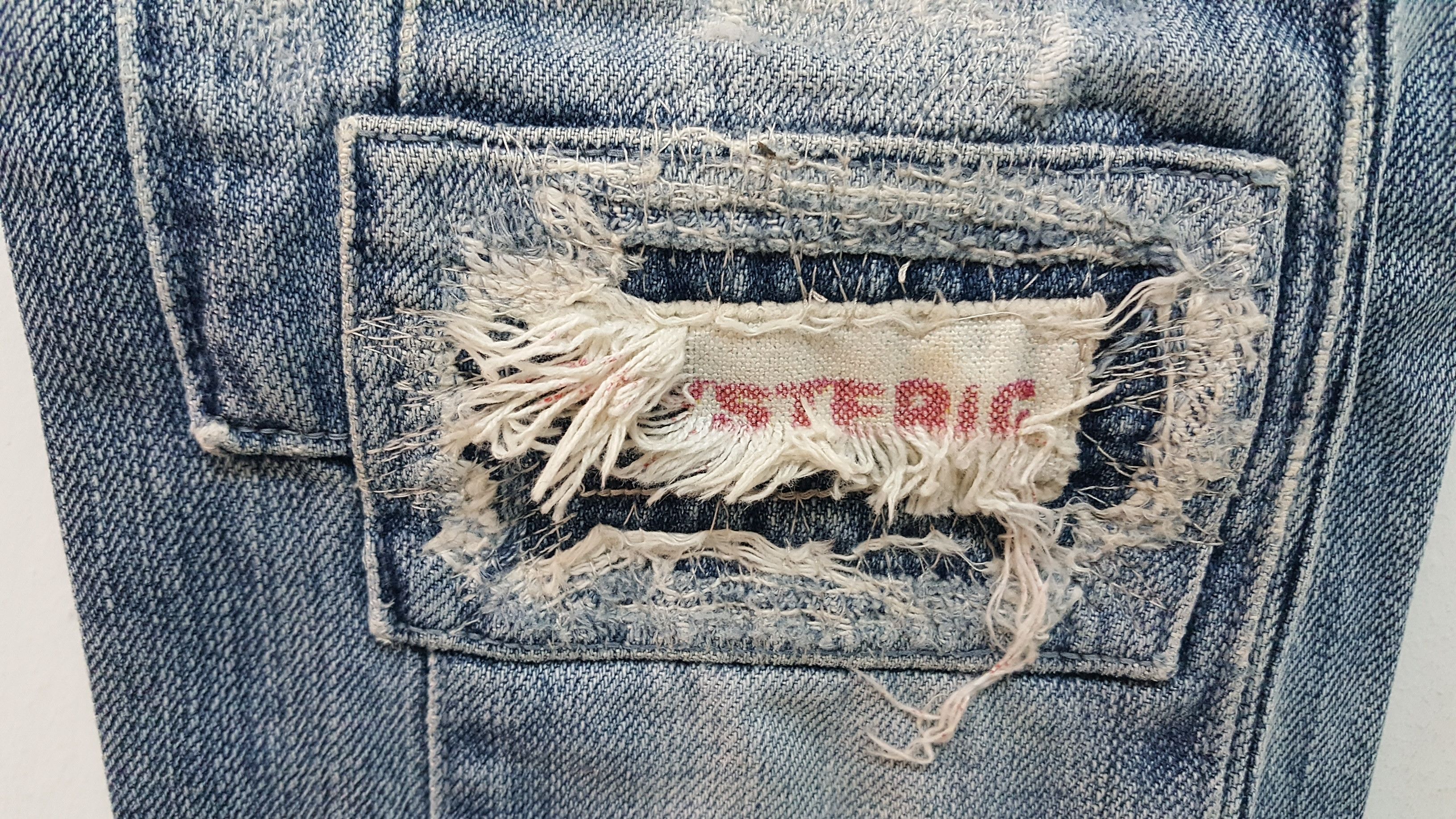 Hysteric Glamour GRAIL 🔥 RARE HG KINKY JEANS PATCHWORK Size US 29 - 5 Thumbnail