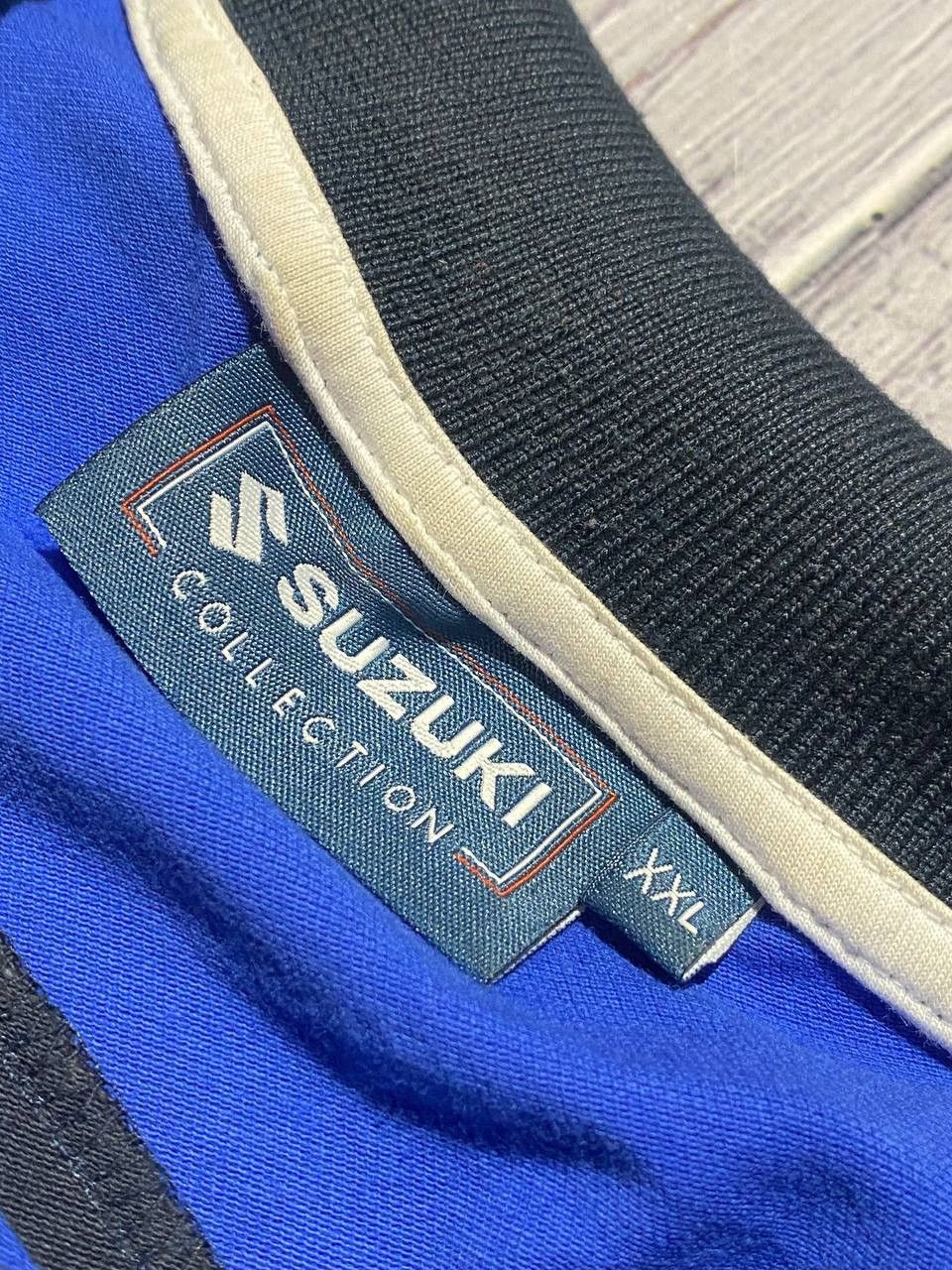 Vintage Vintage Suzuki Racing Polo Shirt Motorcycle 00s Size US XXL / EU 58 / 5 - 8 Thumbnail