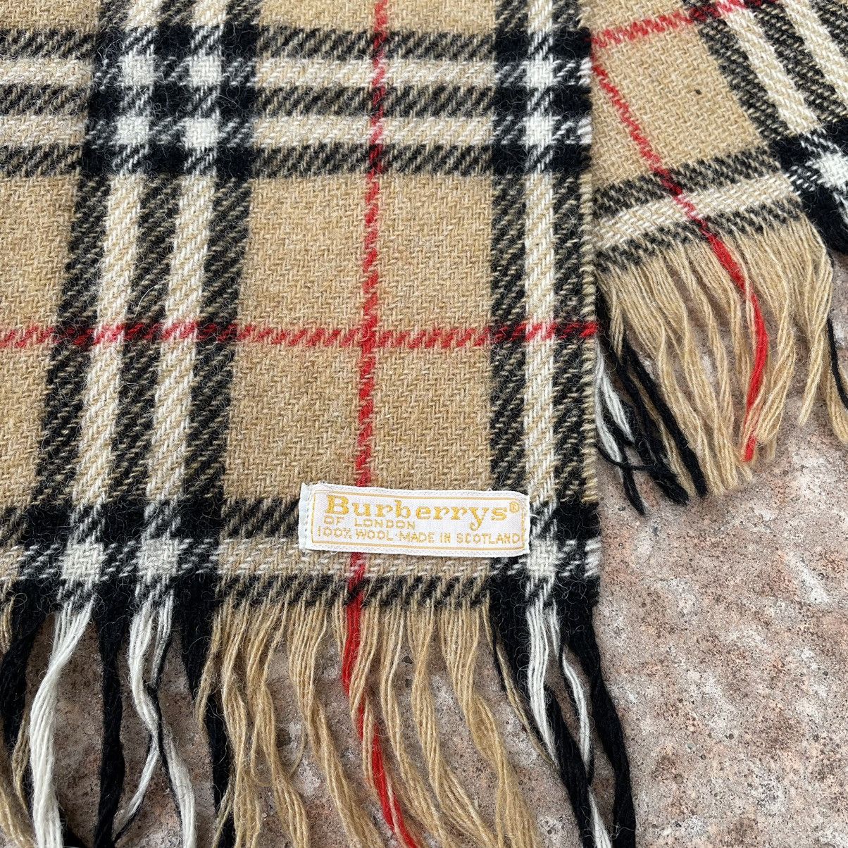 Burberry Vintage Vintage Burberrys Scarf 90s Y2K Grailed
