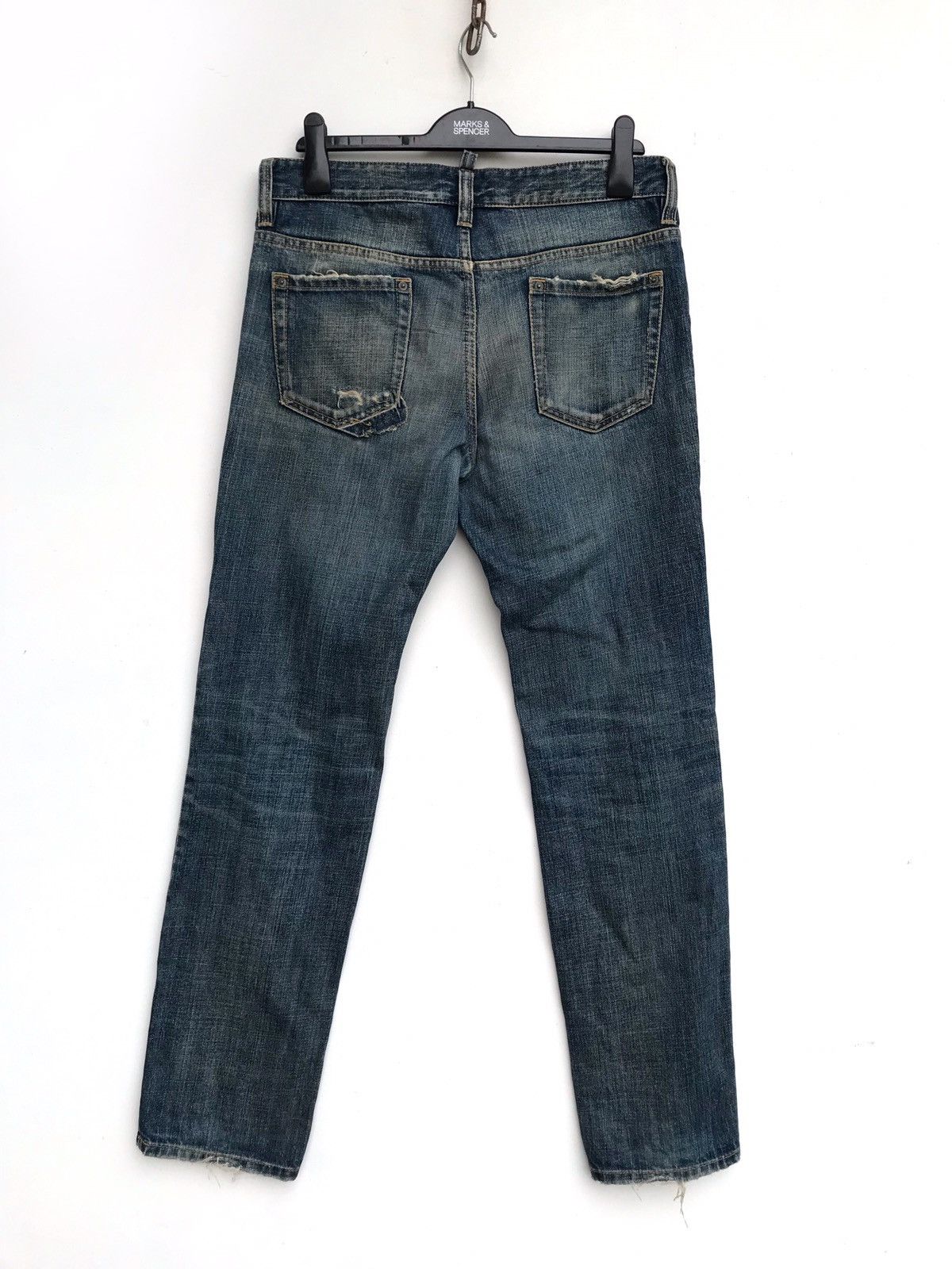Dsquared2 Dsquared2 Italy Bleach Distressed Denim Pants Size US 33 - 5 Thumbnail