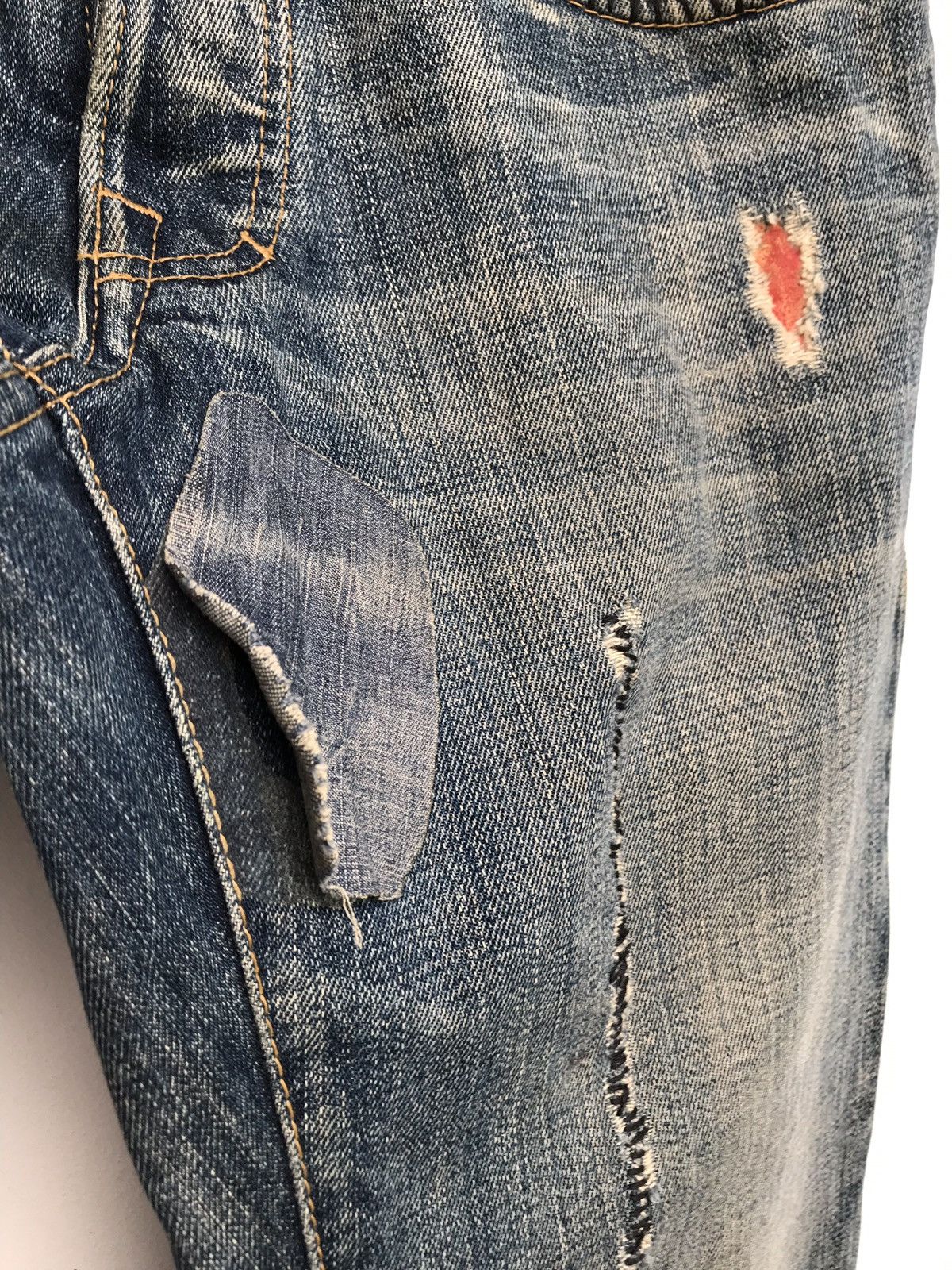 Dsquared2 Dsquared2 Italy Bleach Distressed Denim Pants Size US 33 - 3 Thumbnail