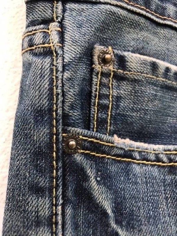 Ed Hardy Ed Hardy by Christian Audigier Bleach Denim Pants Size US 34 / EU 50 - 6 Thumbnail