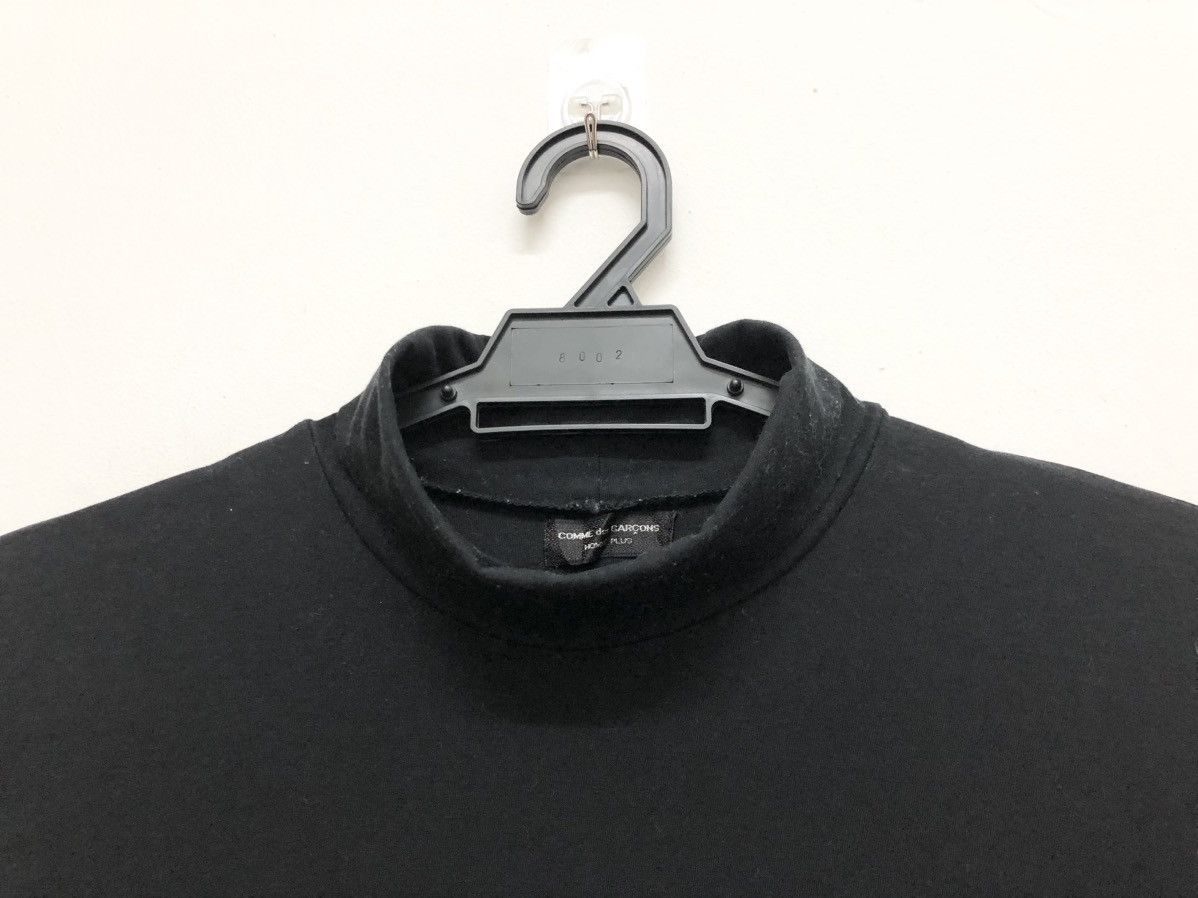 Comme des Garcons Homme Plus ARCHIVE A/W 1987 HIGH NECK TURTLENECK SCRIPT LOGO BODY TEE Size US M / EU 48-50 / 2 - 6 Thumbnail