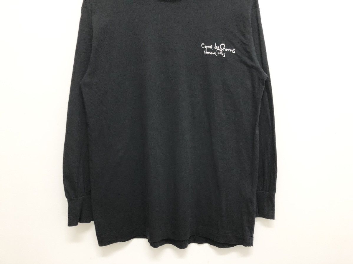 Comme des Garcons Homme Plus ARCHIVE A/W 1987 HIGH NECK TURTLENECK SCRIPT LOGO BODY TEE Size US M / EU 48-50 / 2 - 4 Thumbnail