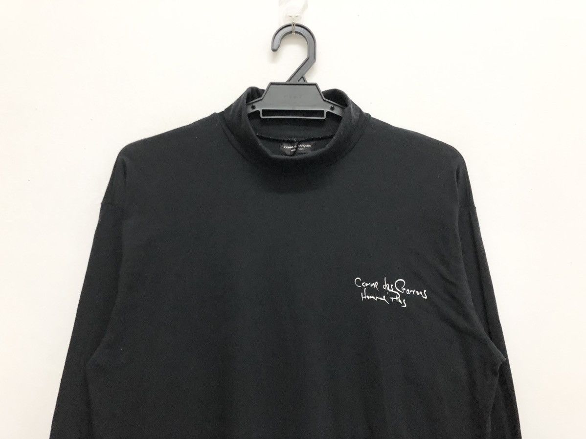 Comme des Garcons Homme Plus ARCHIVE A/W 1987 HIGH NECK TURTLENECK SCRIPT LOGO BODY TEE Size US M / EU 48-50 / 2 - 3 Thumbnail