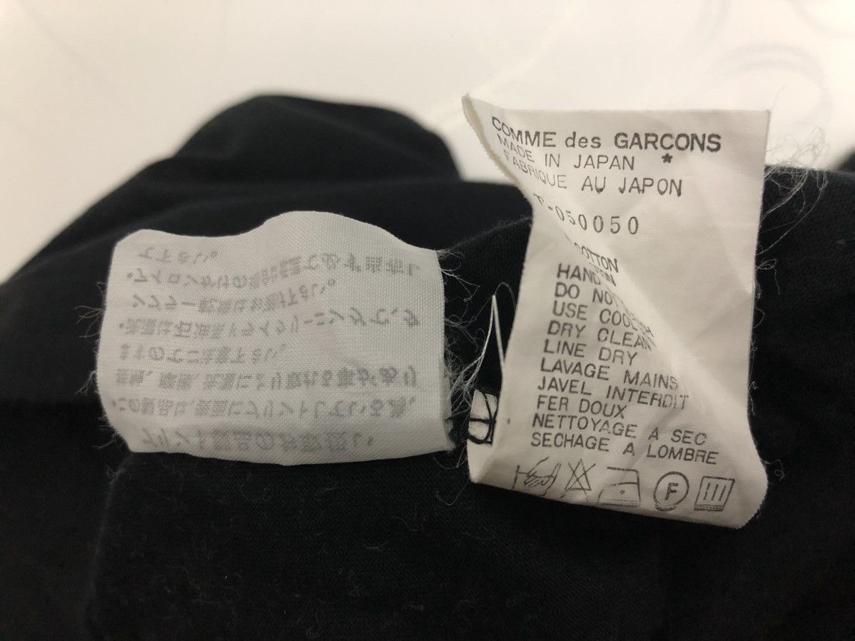 Comme des Garcons Homme Plus ARCHIVE A/W 1987 HIGH NECK TURTLENECK SCRIPT LOGO BODY TEE Size US M / EU 48-50 / 2 - 12 Thumbnail