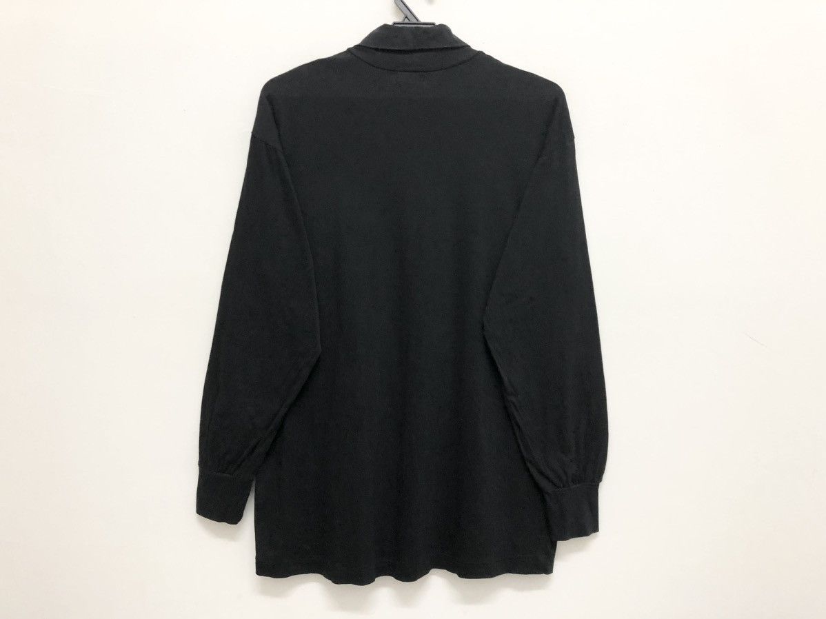 Comme des Garcons Homme Plus ARCHIVE A/W 1987 HIGH NECK TURTLENECK SCRIPT LOGO BODY TEE Size US M / EU 48-50 / 2 - 2 Thumbnail