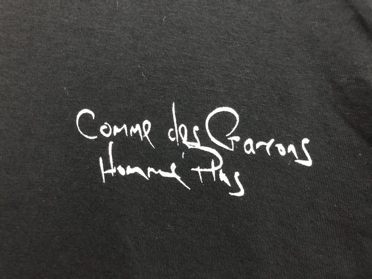 Comme des Garcons Homme Plus ARCHIVE A/W 1987 HIGH NECK TURTLENECK SCRIPT LOGO BODY TEE Size US M / EU 48-50 / 2 - 5 Thumbnail