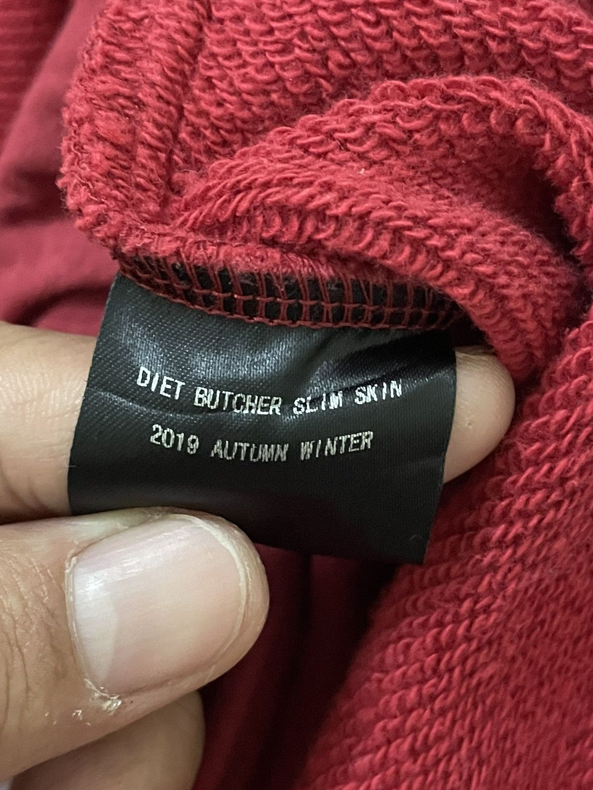 Diet Butcher Slim Skin DIET BUTCHER SLIM SKIN 2019 AUTUMN WINTER HOODIE Size US L / EU 52-54 / 3 - 8 Thumbnail