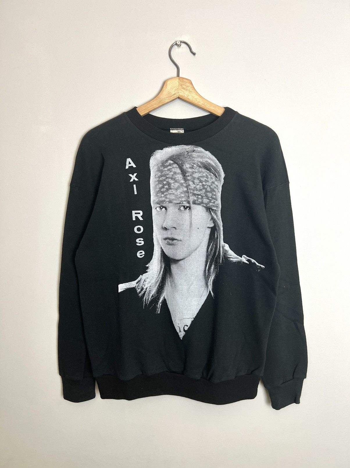 Band Tees Vintage 80s Rare Guns N’ Roses ‘Axl Rose’ Rock Band Crewneck Size S / US 4 / IT 40 - 1 Thumbnail