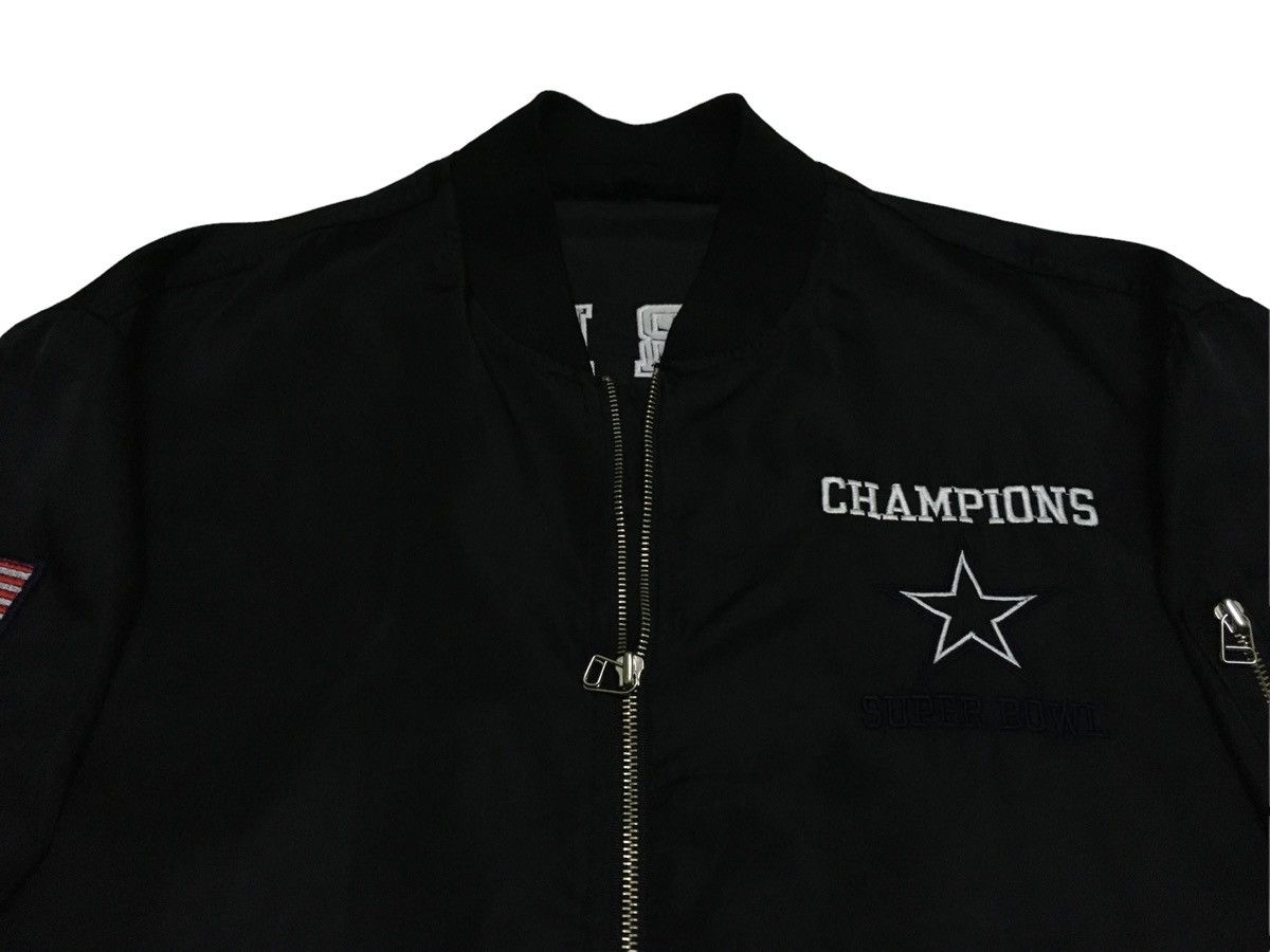Japanese Brand × Vintage Rare Design Vintags Brand Super Bowl Bomber Jacket 2000s Size US XL / EU 56 / 4 - 9 Thumbnail