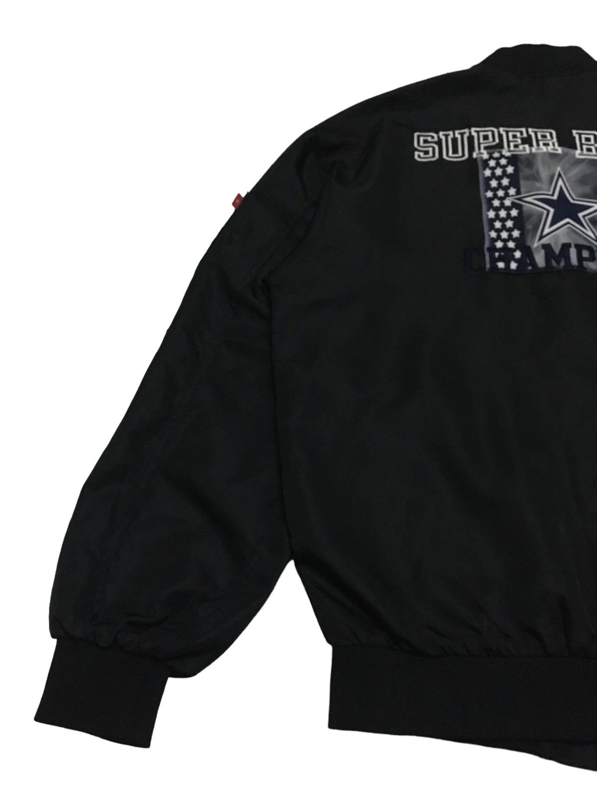 Japanese Brand × Vintage Rare Design Vintags Brand Super Bowl Bomber Jacket 2000s Size US XL / EU 56 / 4 - 7 Thumbnail